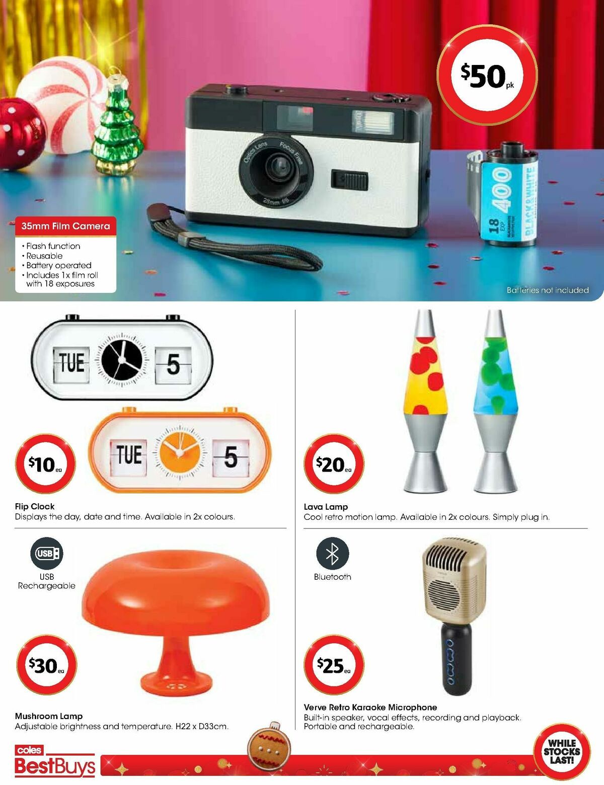 Coles Best Buys - Retro Gifting Catalogues from 13 December