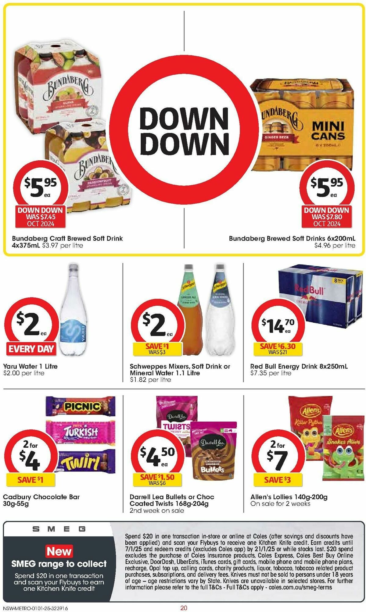 Coles Catalogues from 1 January