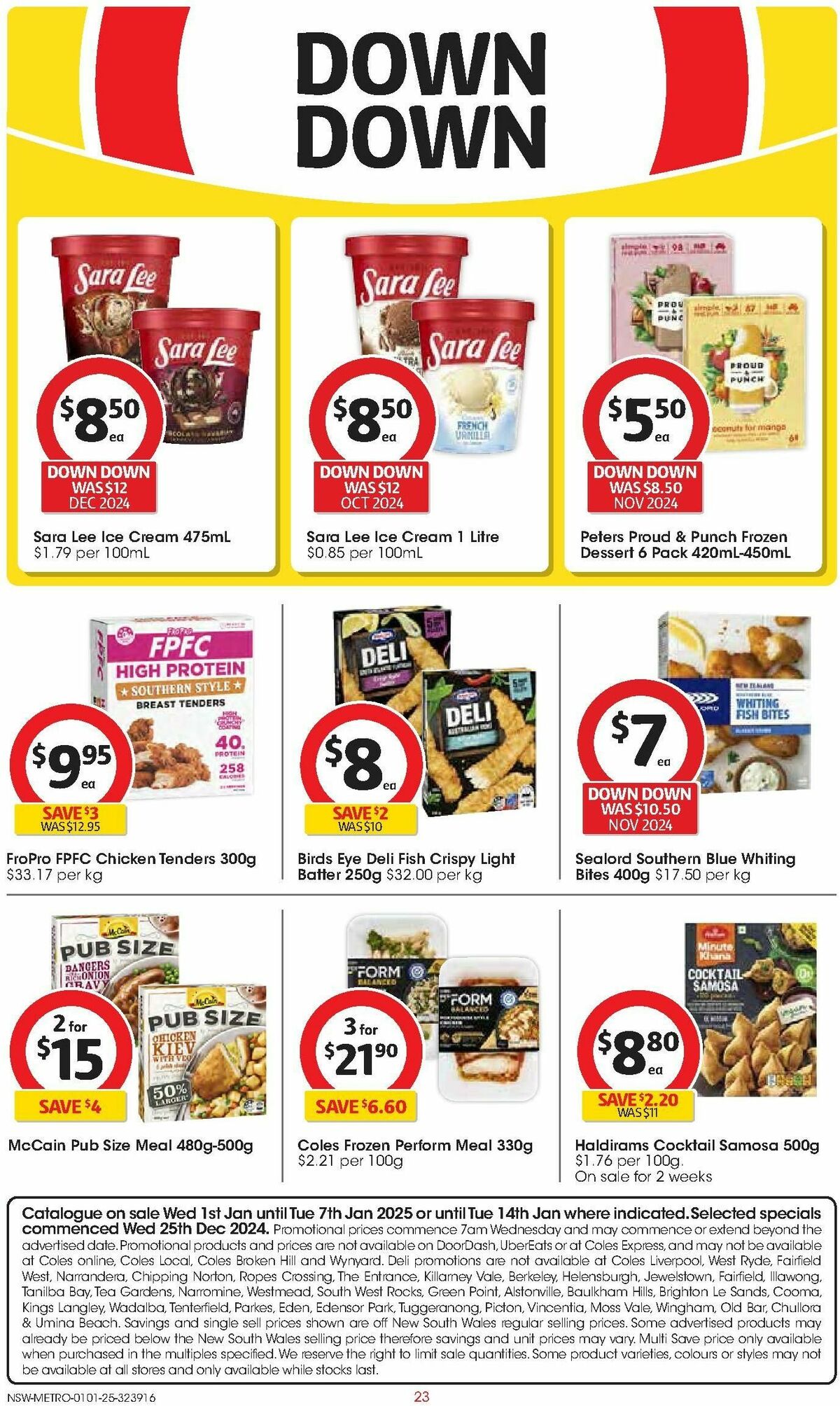 Coles Catalogues from 1 January