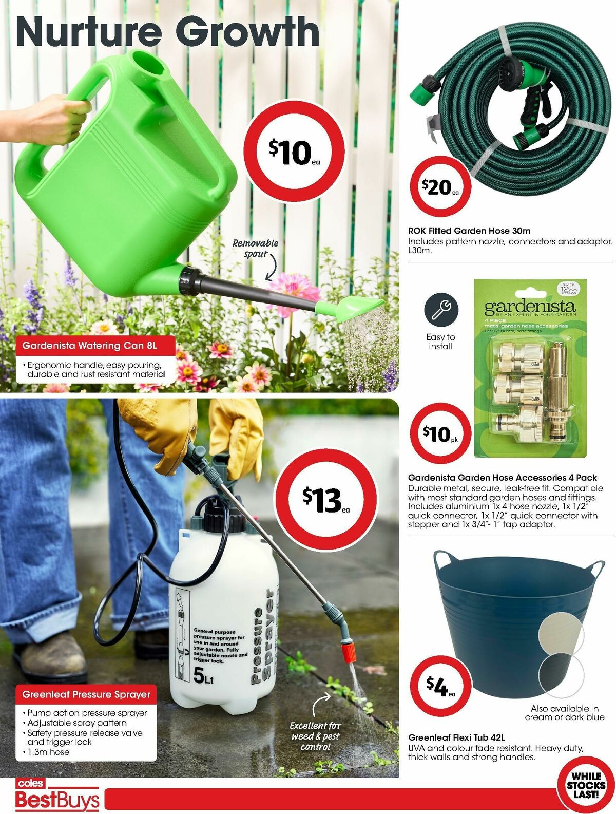 Coles Best Buys - Summer Bloom Catalogues from 3 January