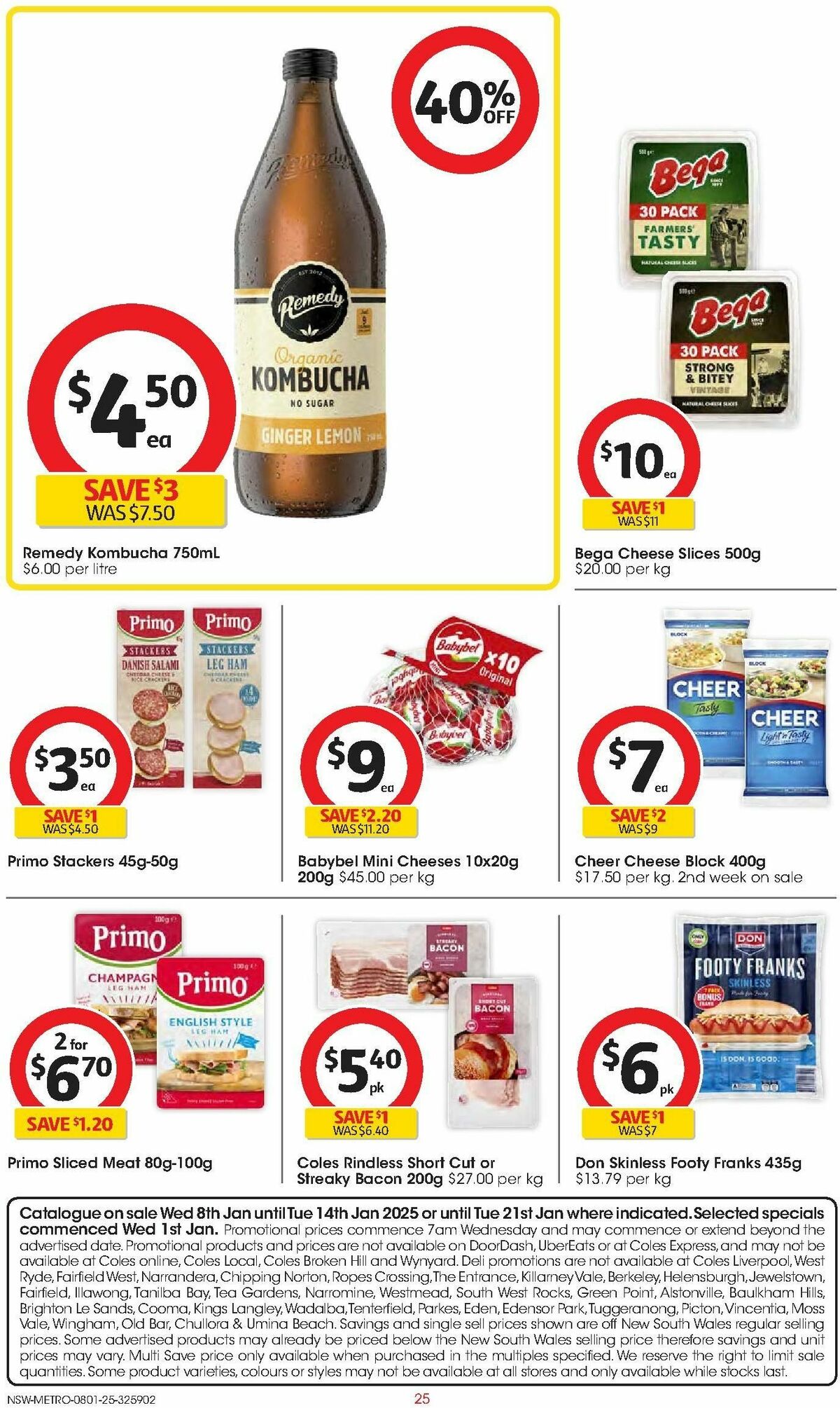 Coles Catalogues from 8 January