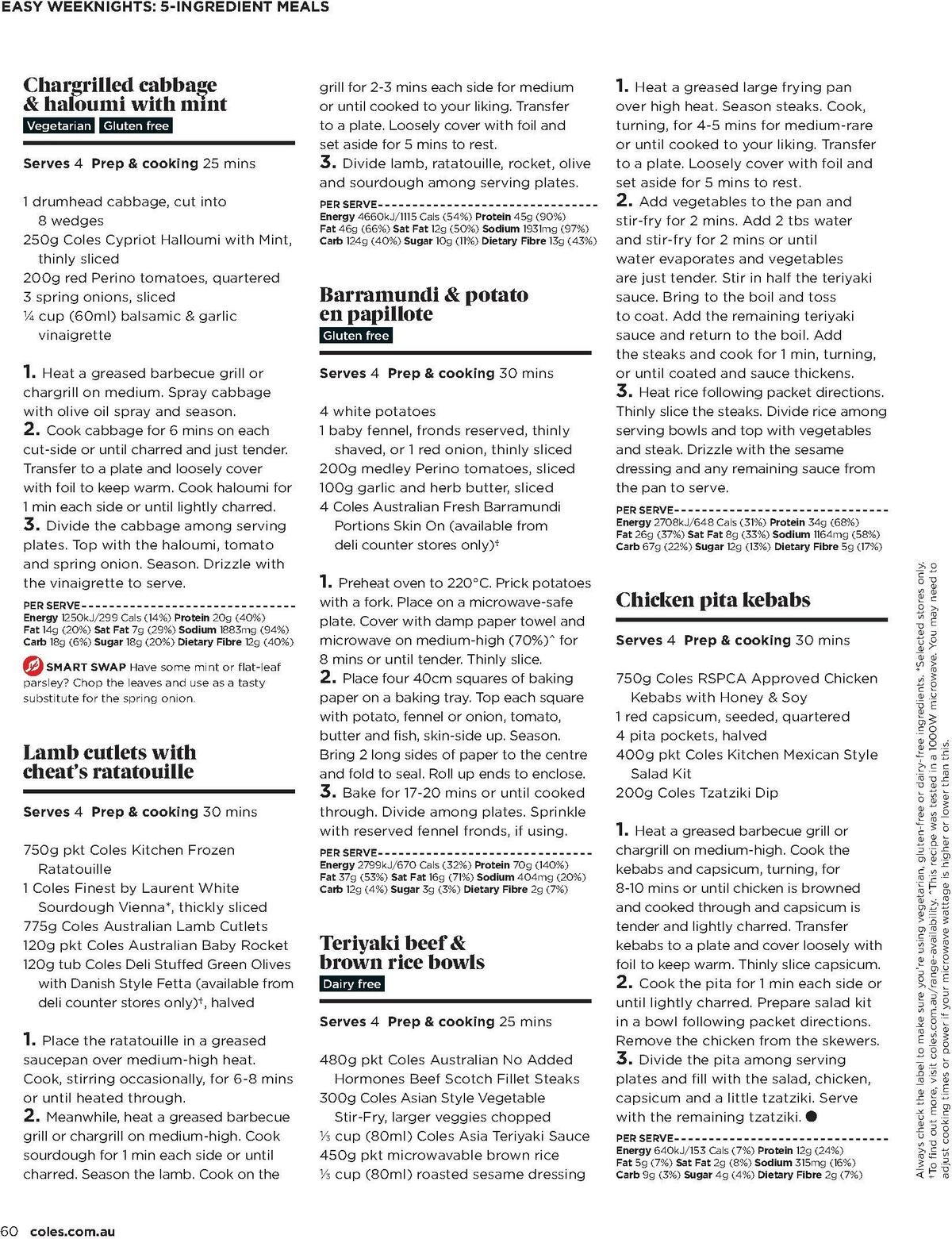 Coles Magazine January Catalogues from 1 January