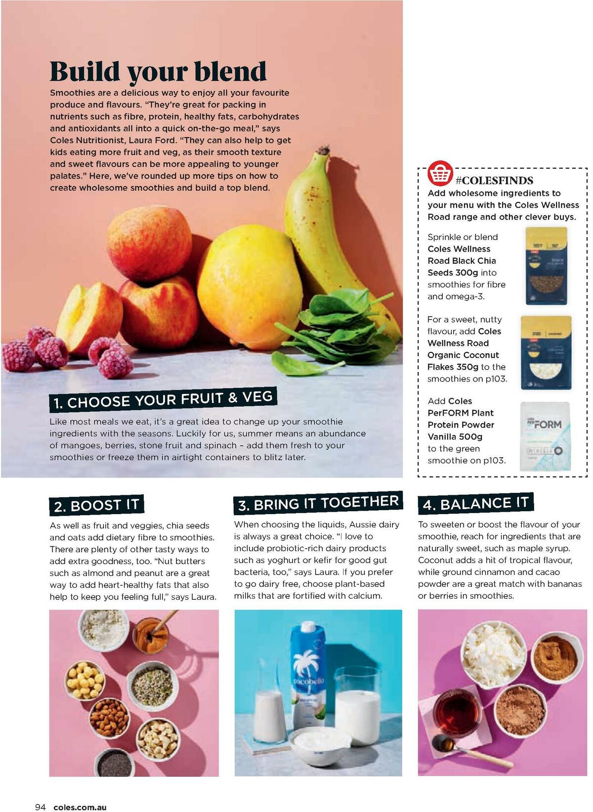 Coles Magazine January Catalogues from 1 January