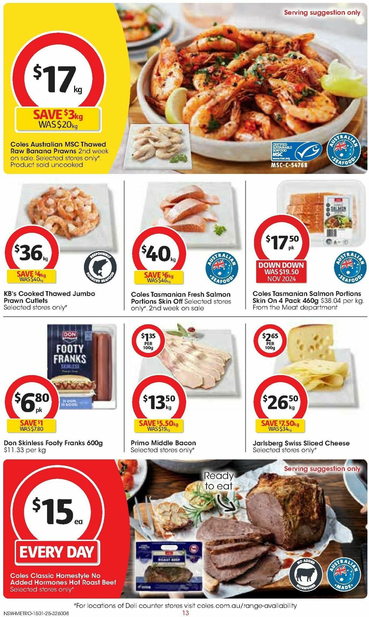Coles Catalogues from 15 January