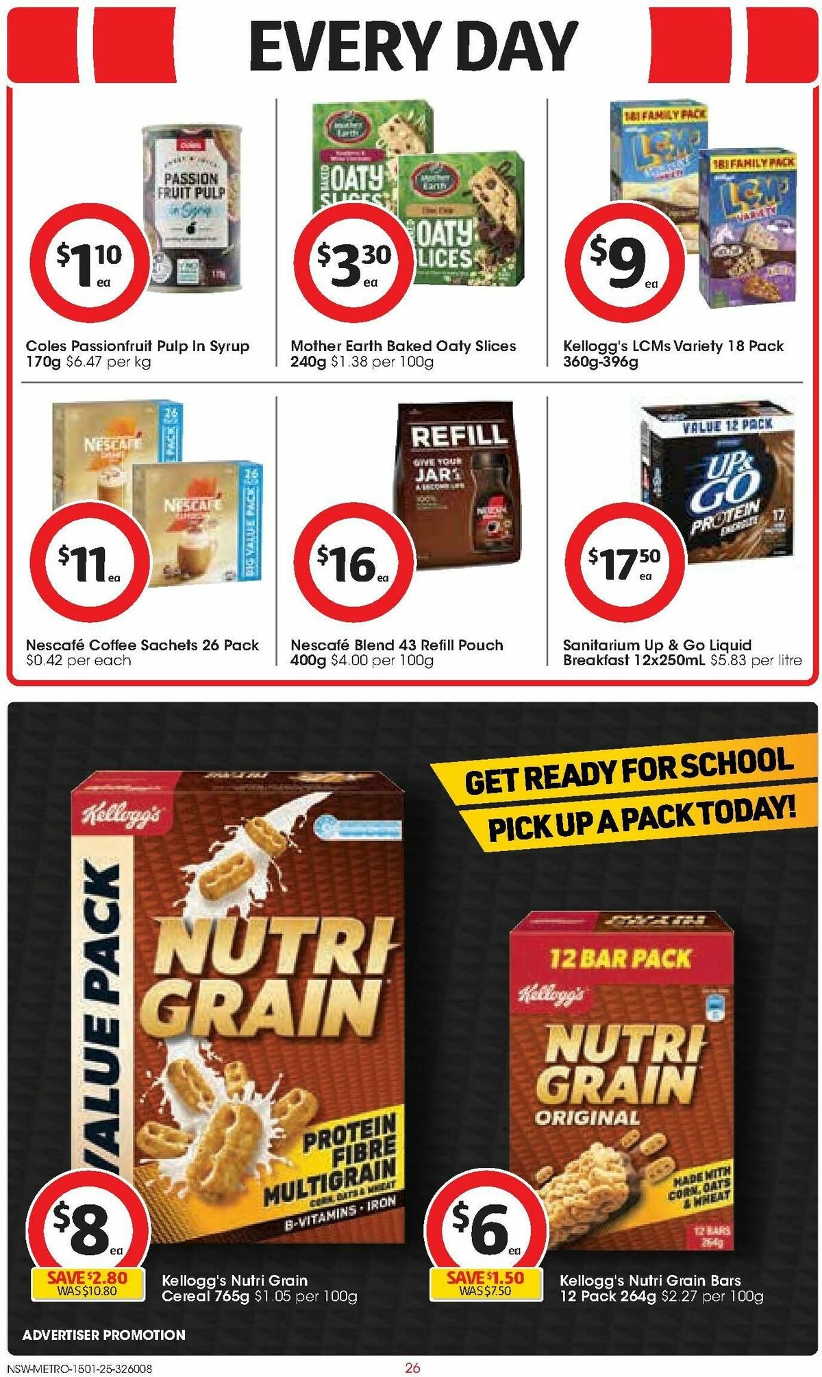 Coles Catalogues from 15 January