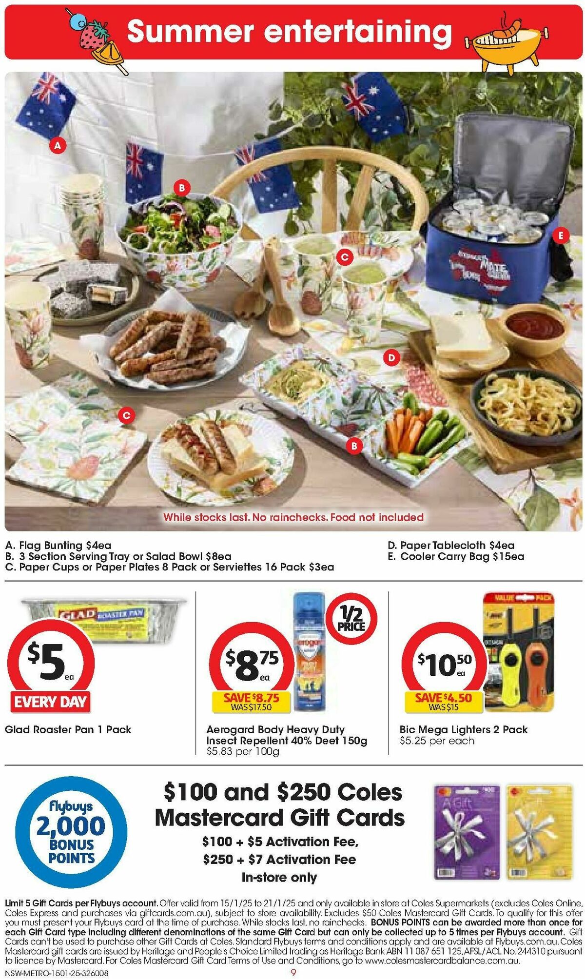 Coles Catalogues from 15 January