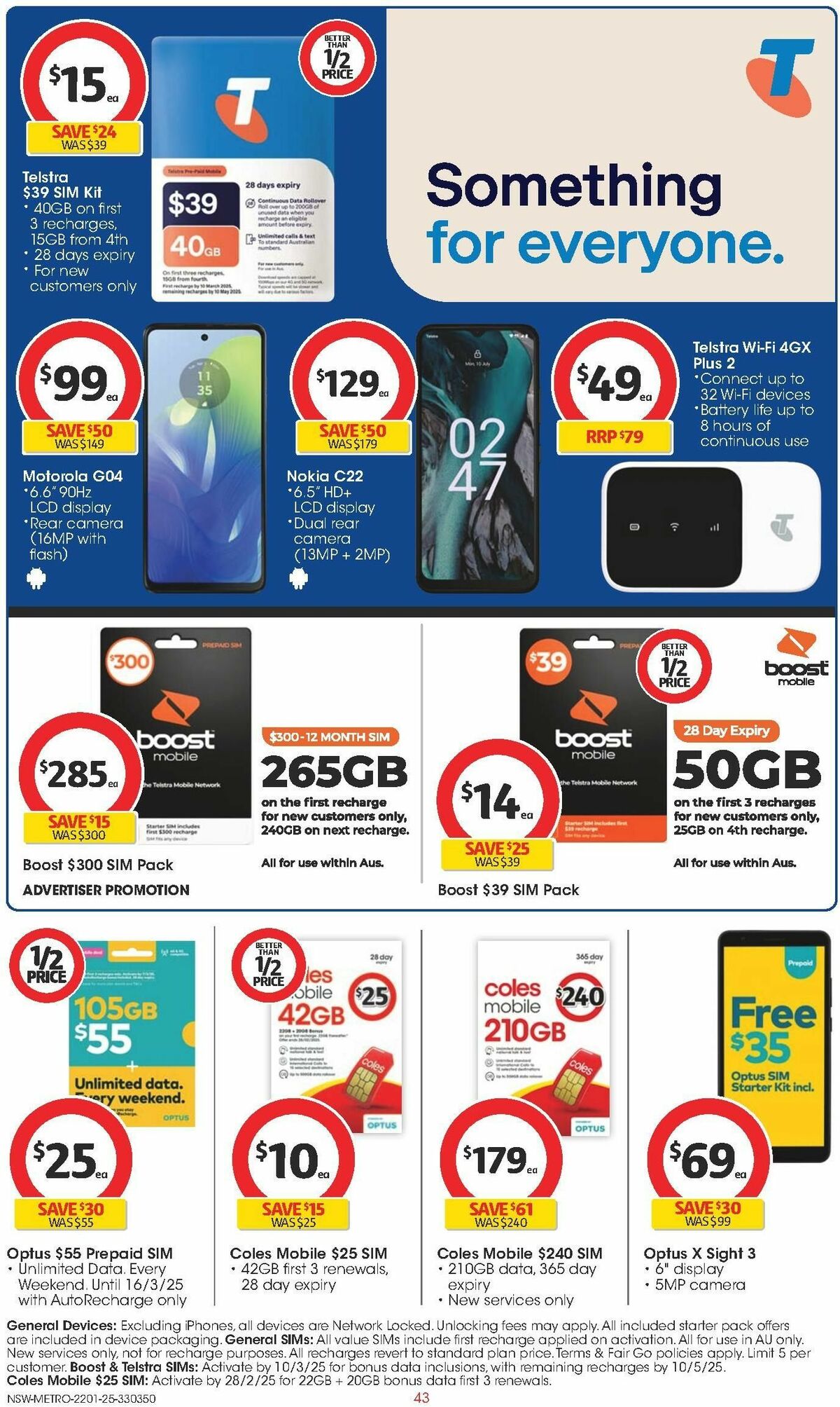 Coles Catalogues from 22 January