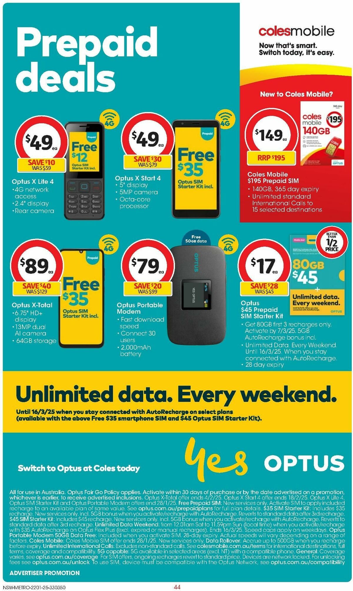 Coles Catalogues from 22 January