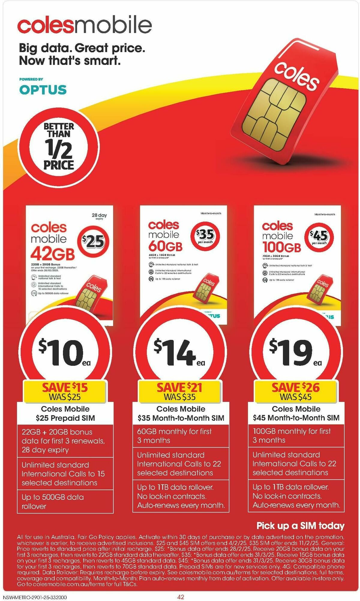 Coles Catalogues from 29 January