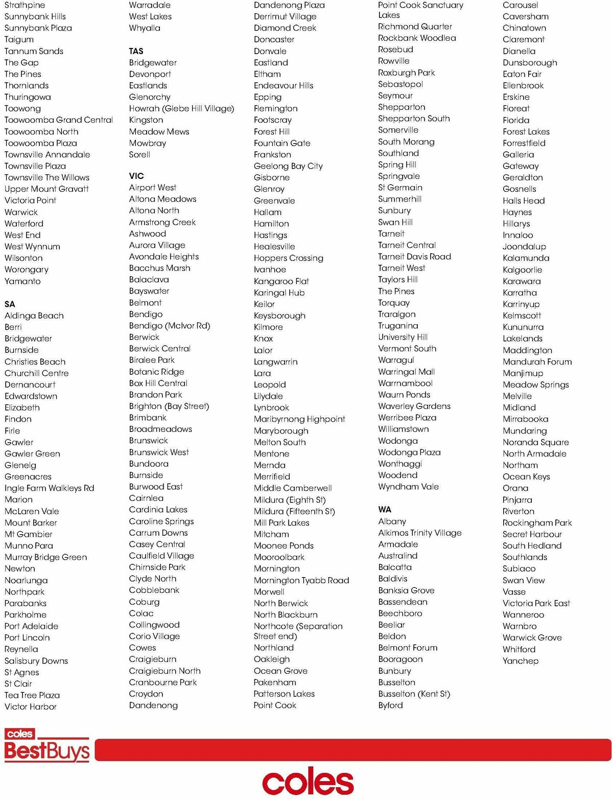 Coles Best Buys - Home Cleaning Catalogues from 31 January