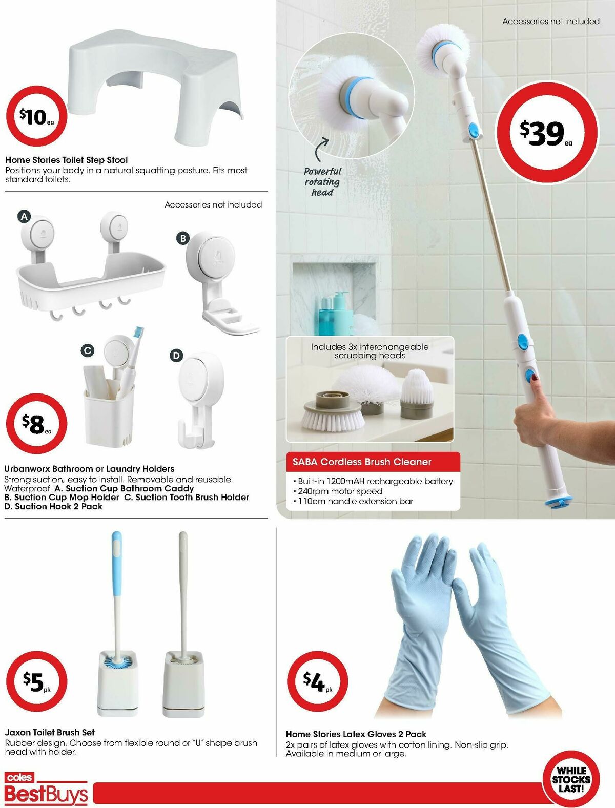 Coles Best Buys - Home Cleaning Catalogues from 31 January
