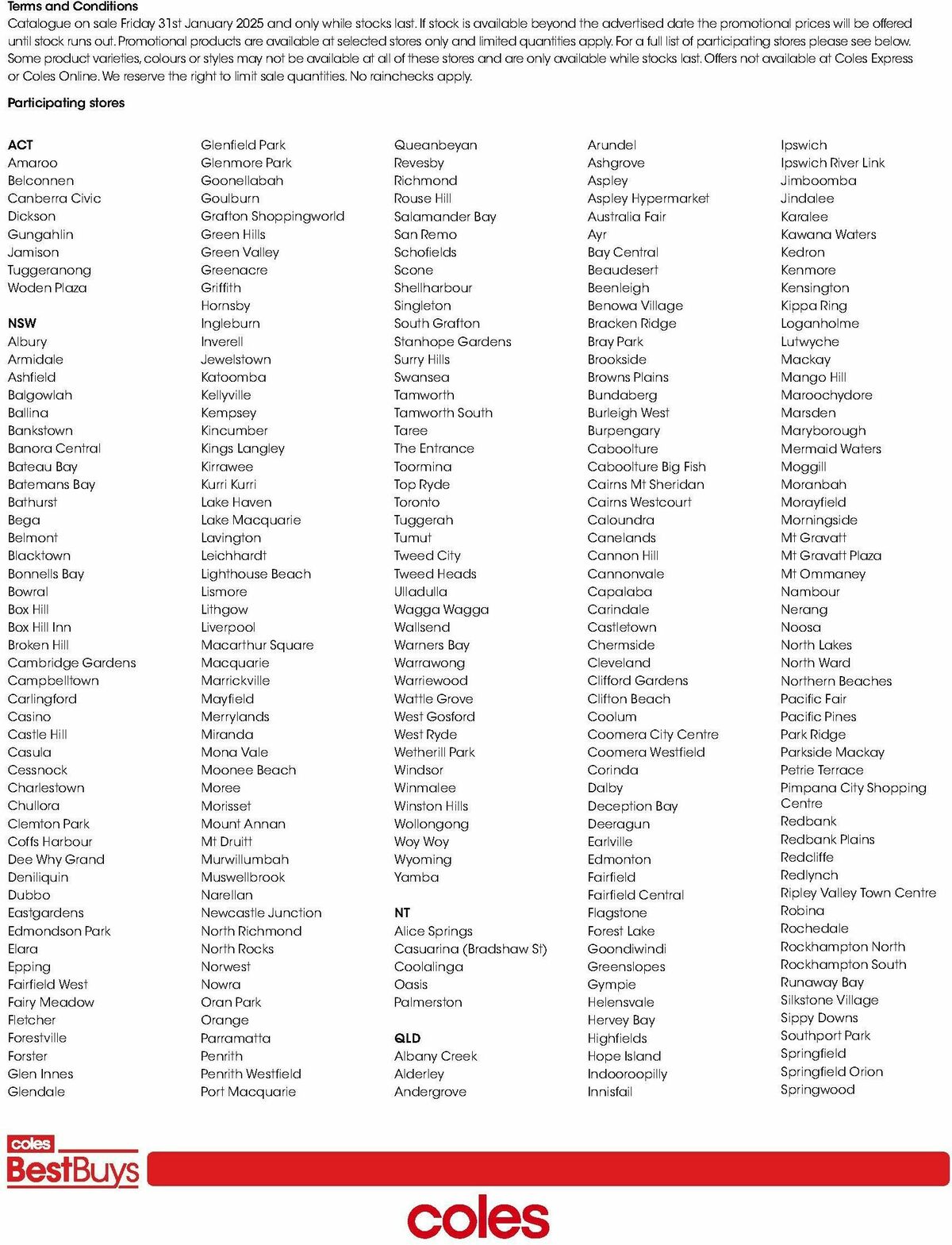 Coles Best Buys - Home Cleaning Catalogues from 31 January