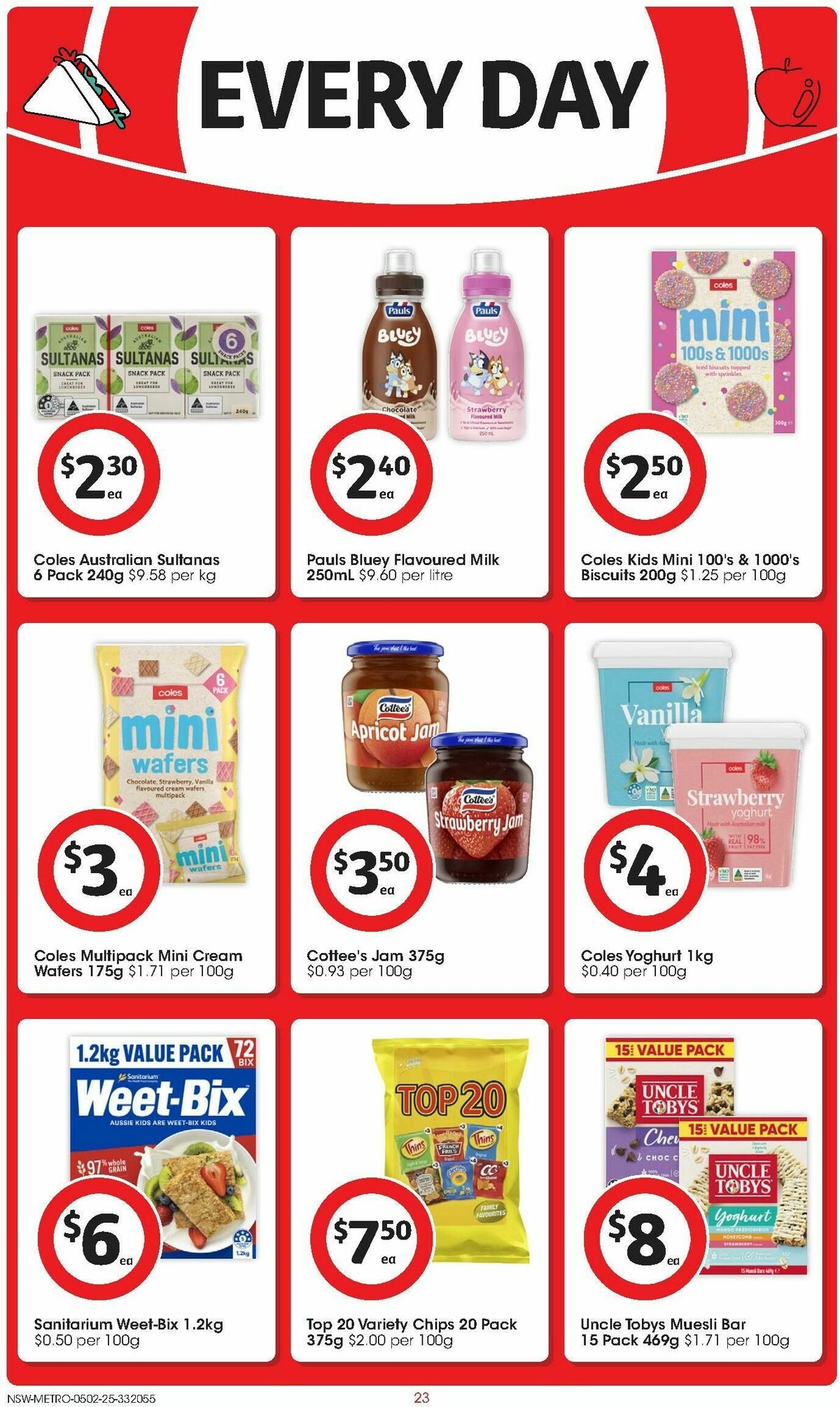 Coles Catalogues from 5 February