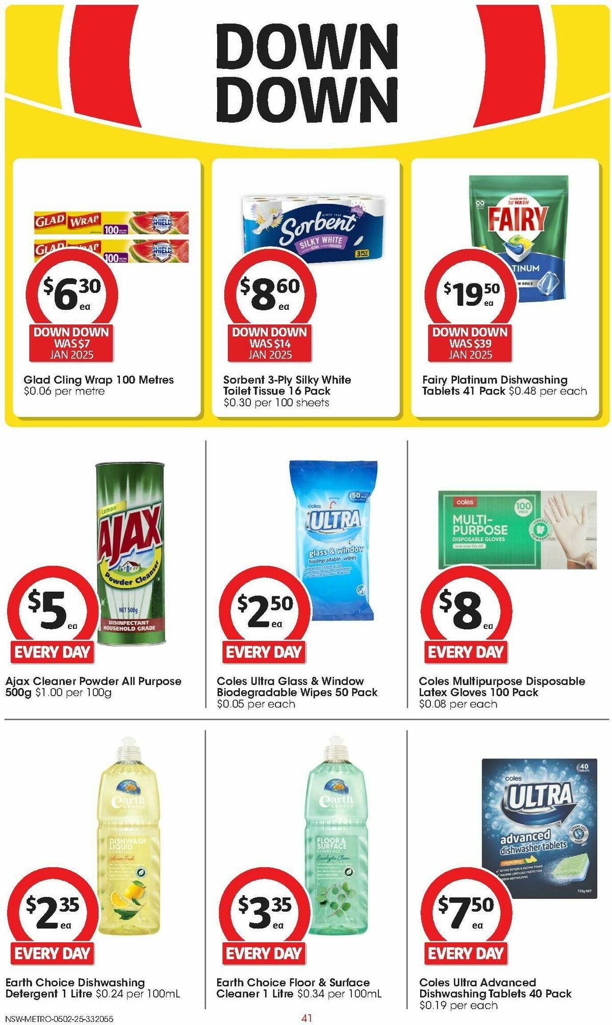 Coles Catalogues from 5 February