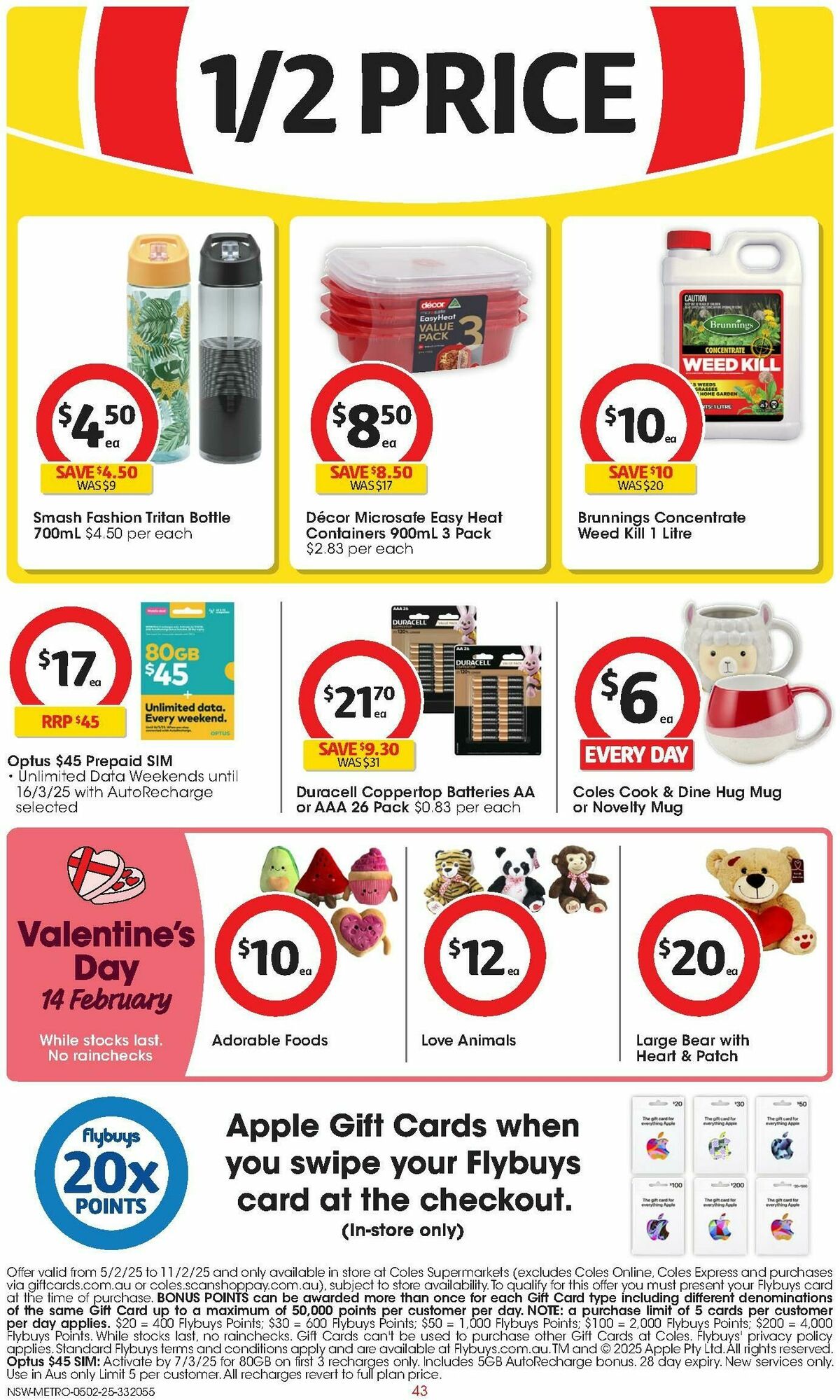 Coles Catalogues from 5 February