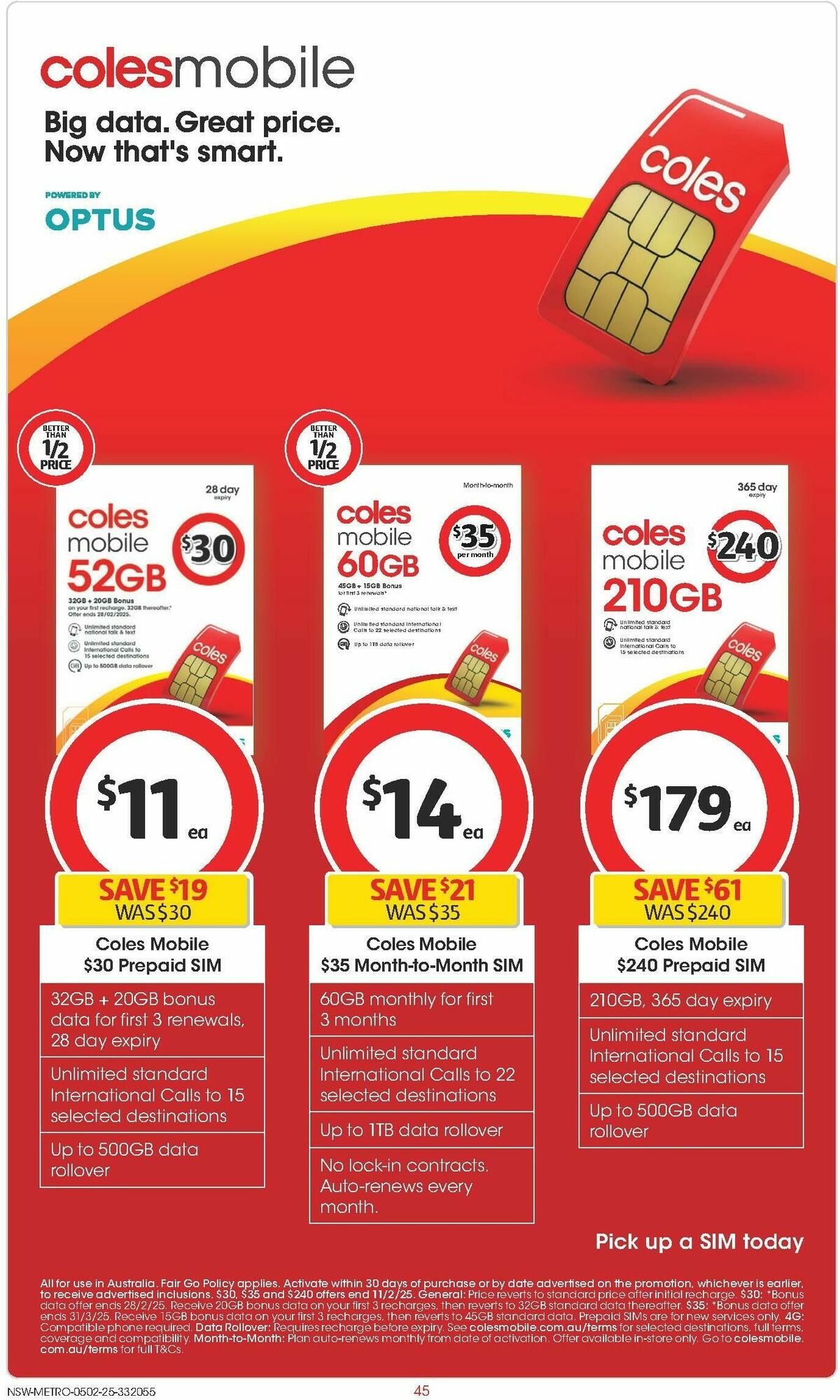 Coles Catalogues from 5 February