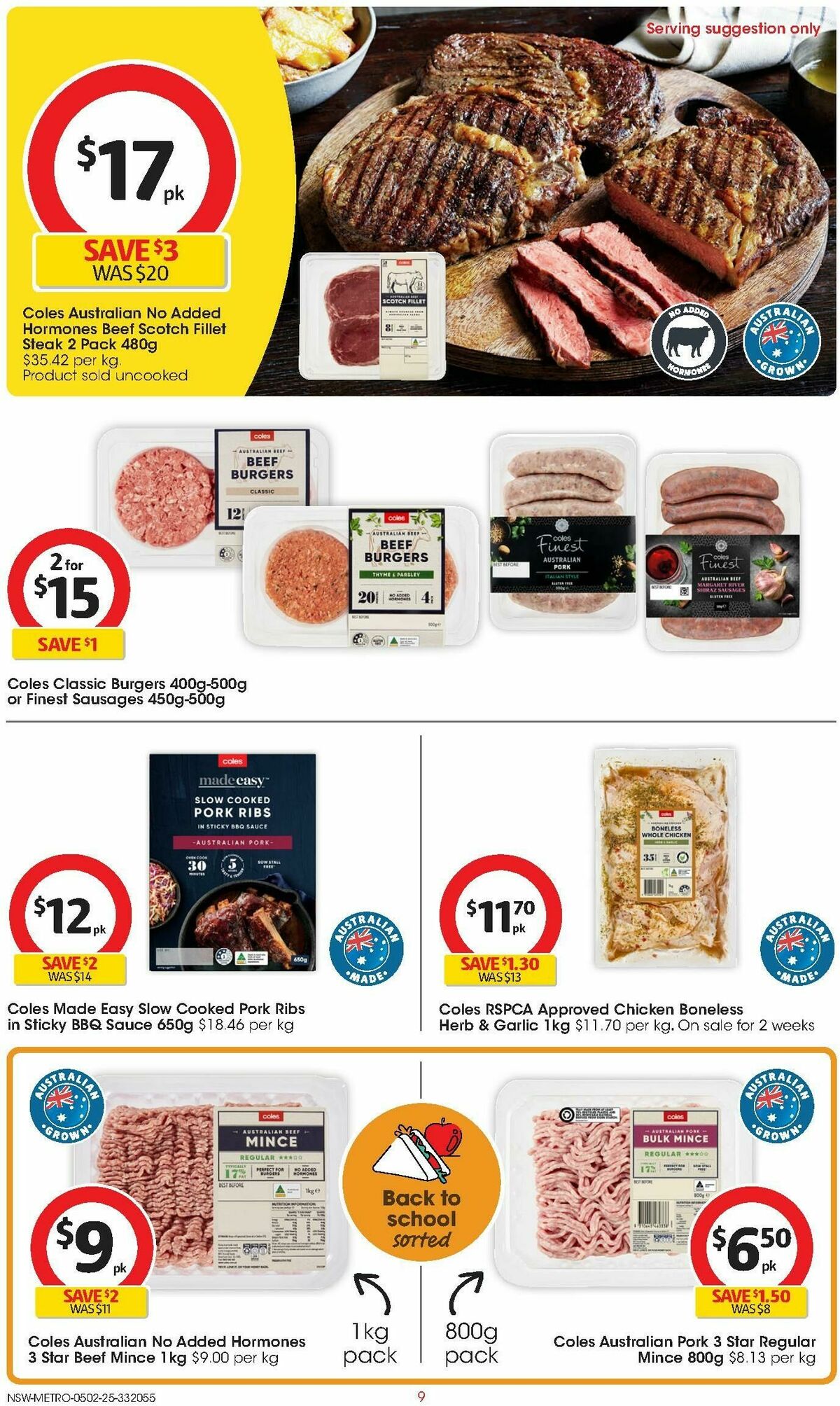 Coles Catalogues from 5 February