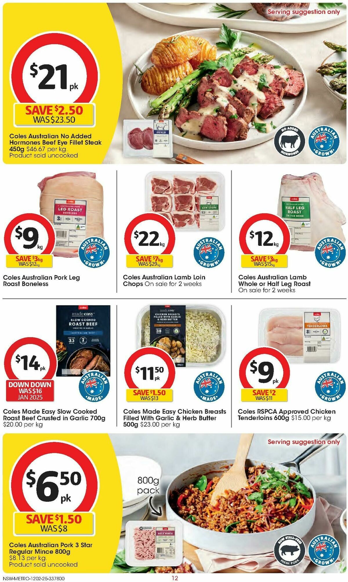 Coles Catalogues from 12 February