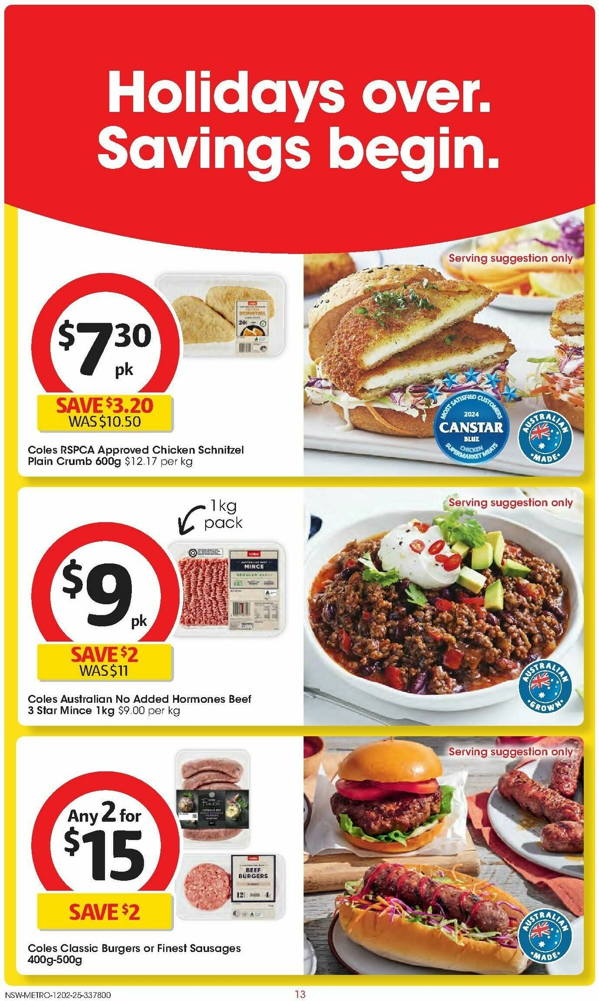 Coles Catalogues from 12 February