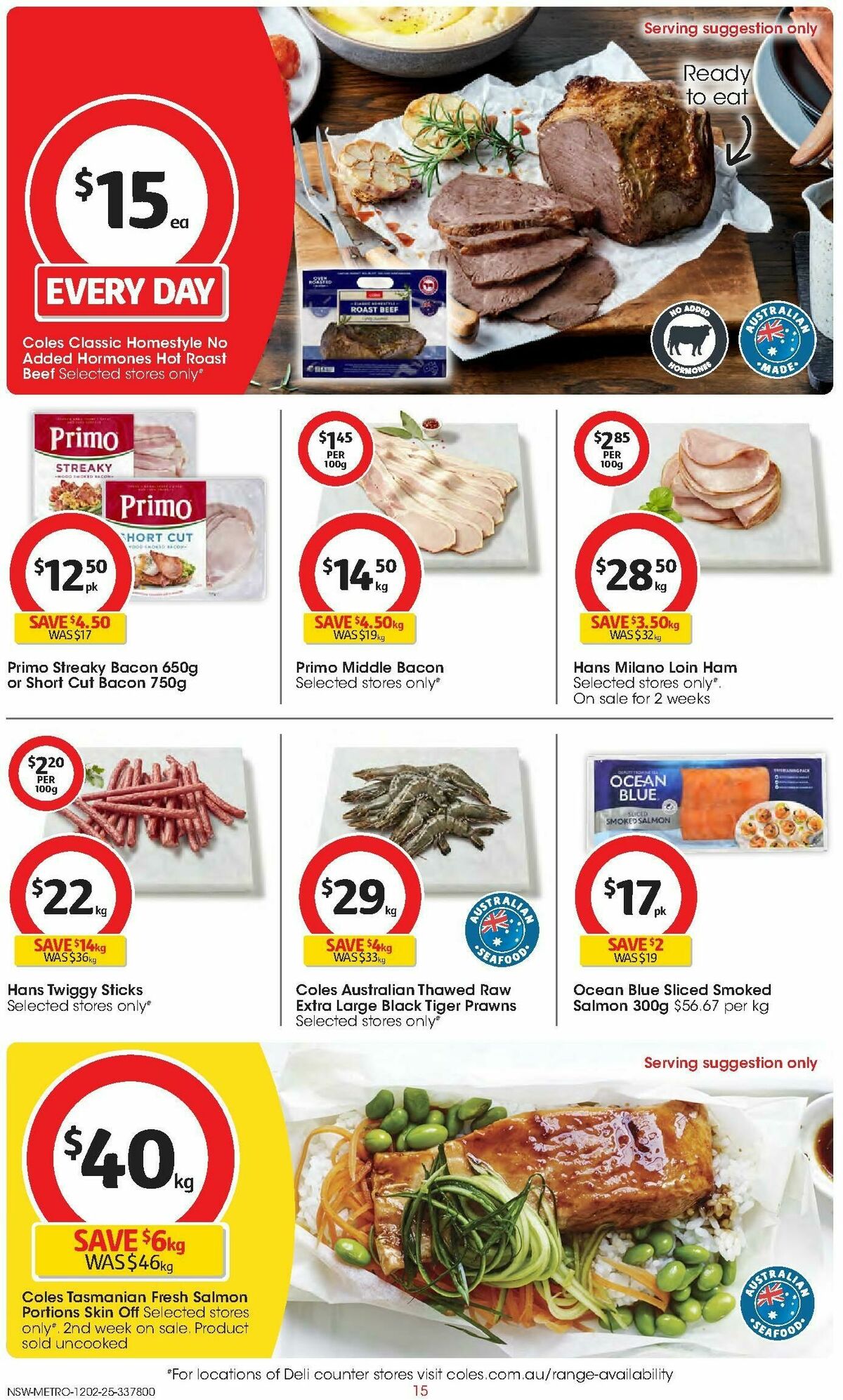Coles Catalogues from 12 February