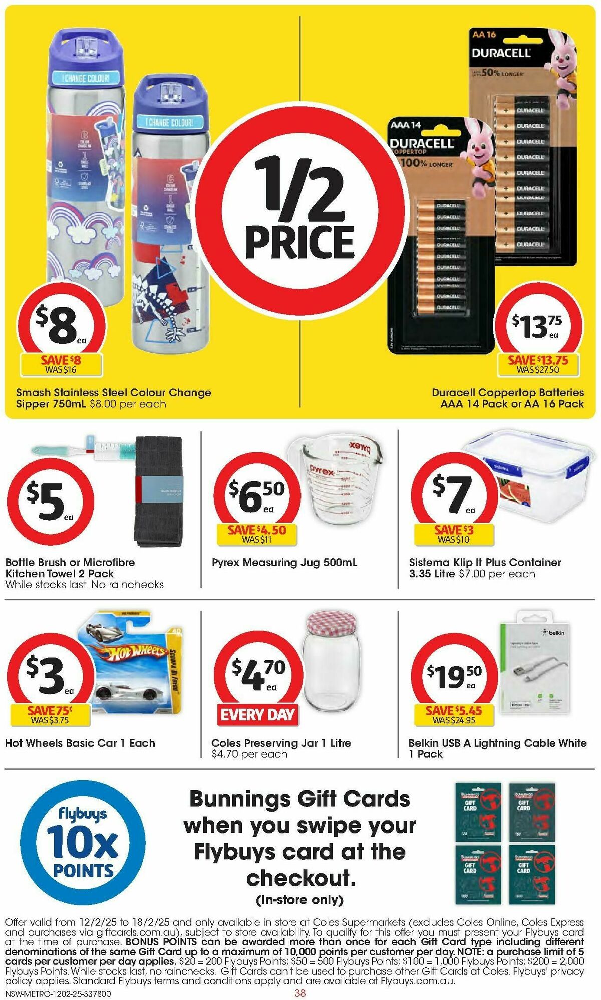 Coles Catalogues from 12 February
