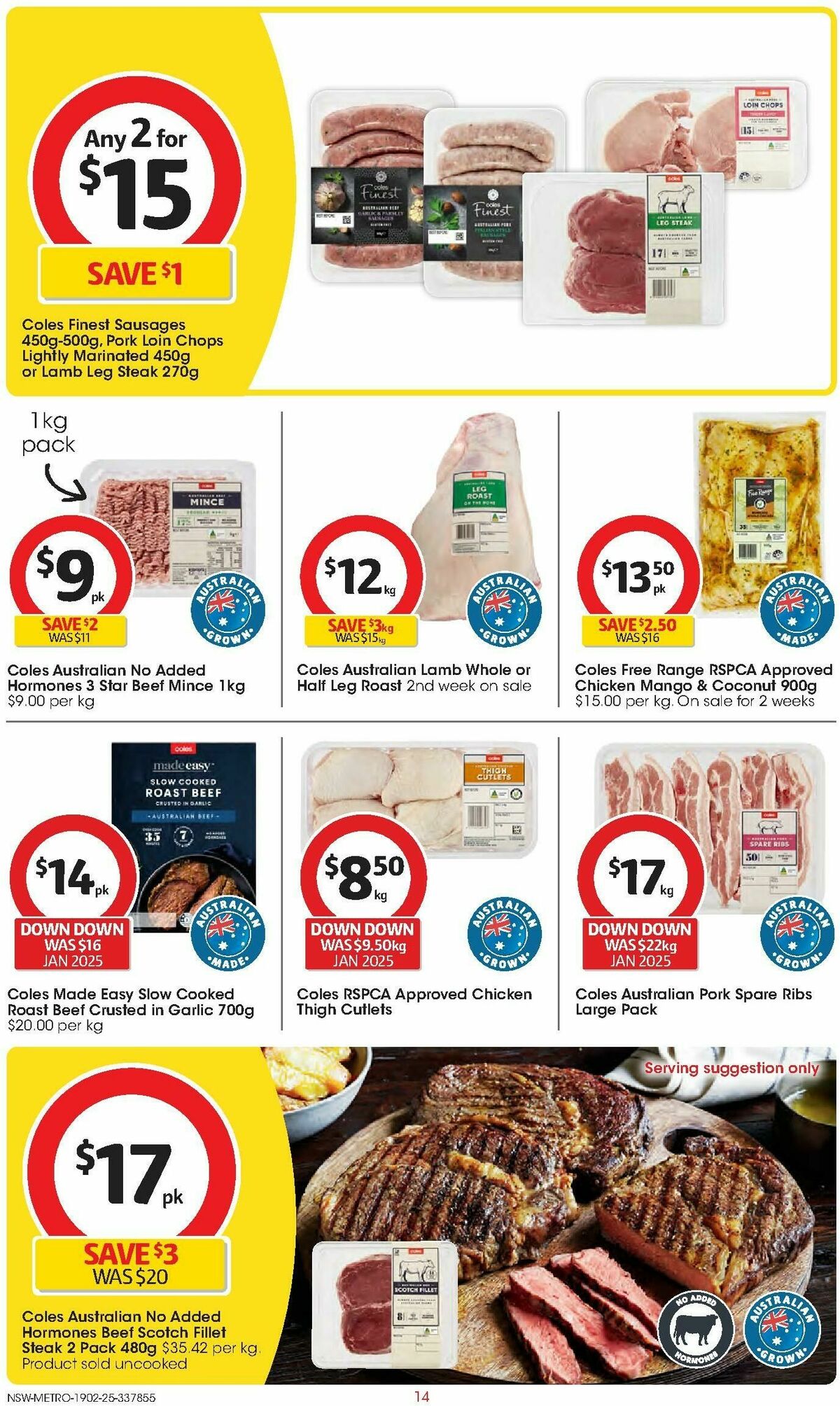 Coles Catalogues from 19 February