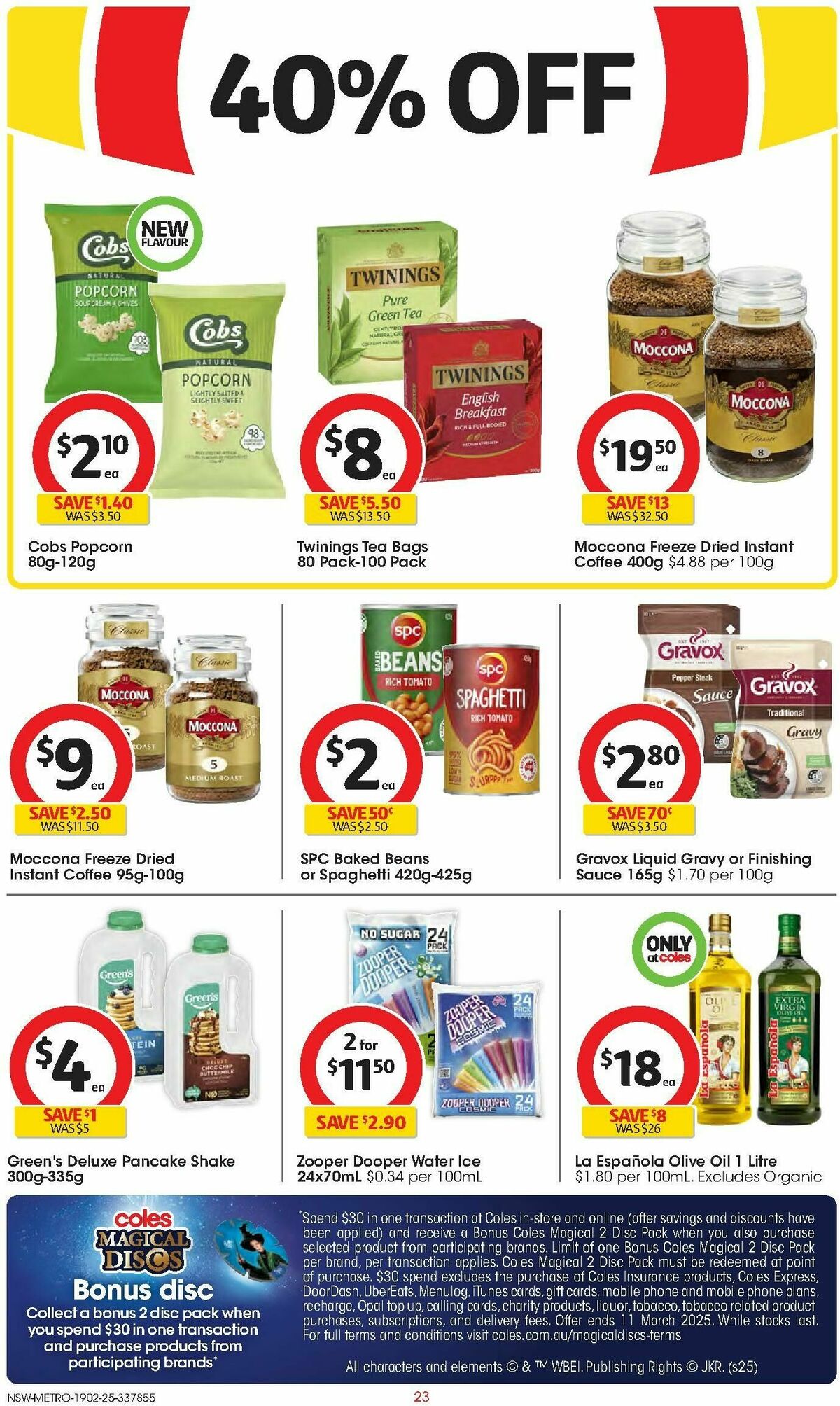 Coles Catalogues from 19 February
