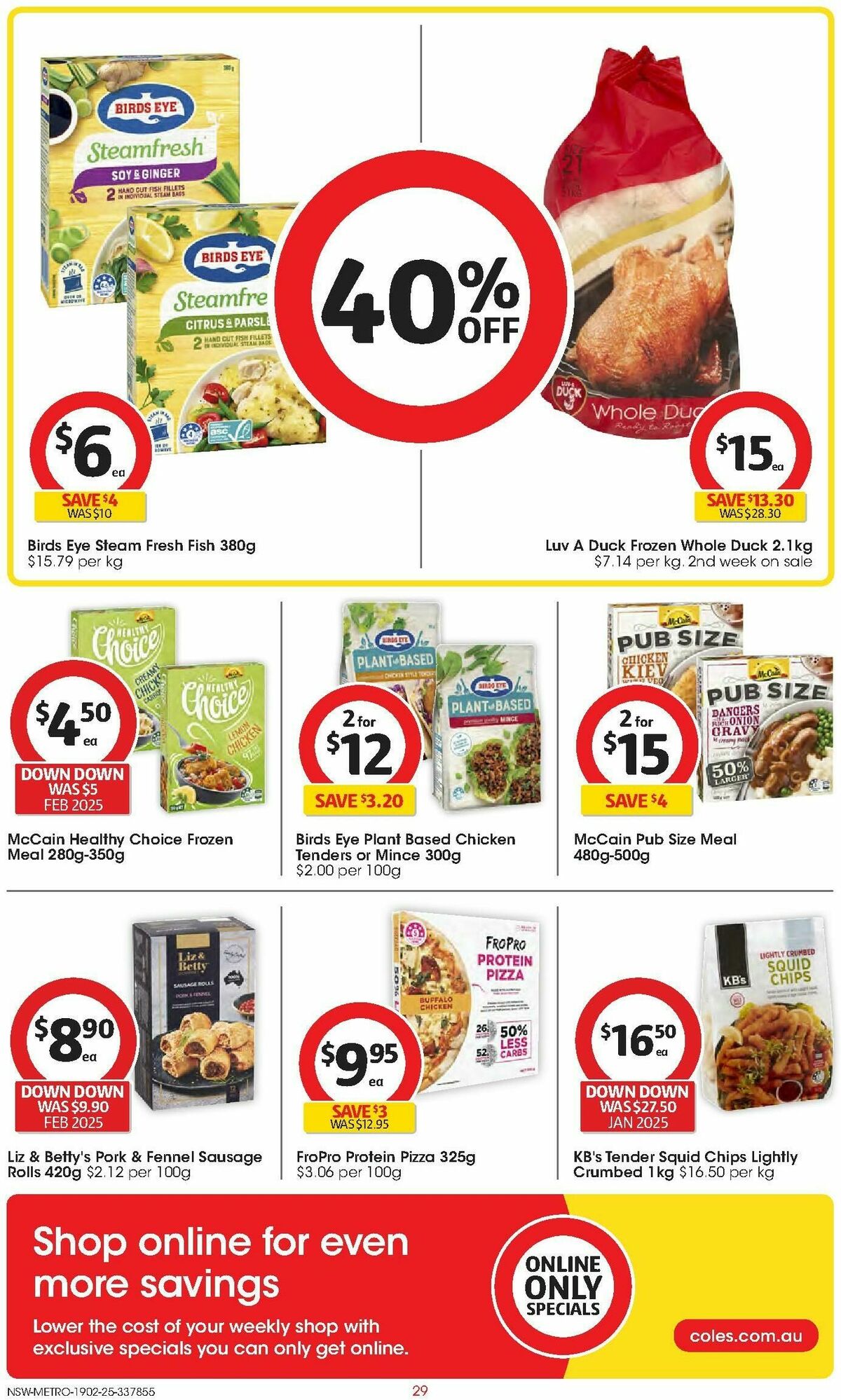 Coles Catalogues from 19 February