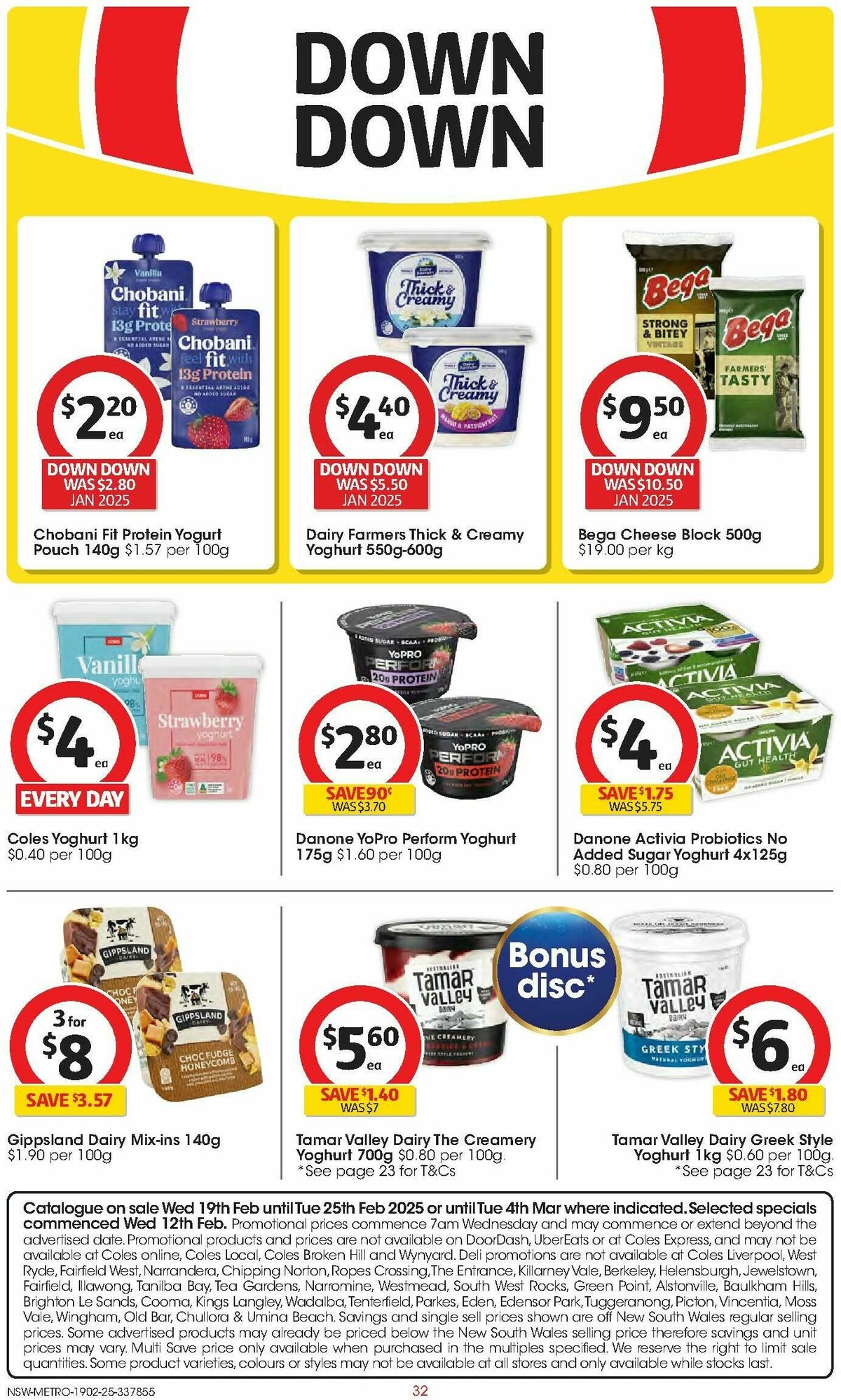 Coles Catalogues from 19 February