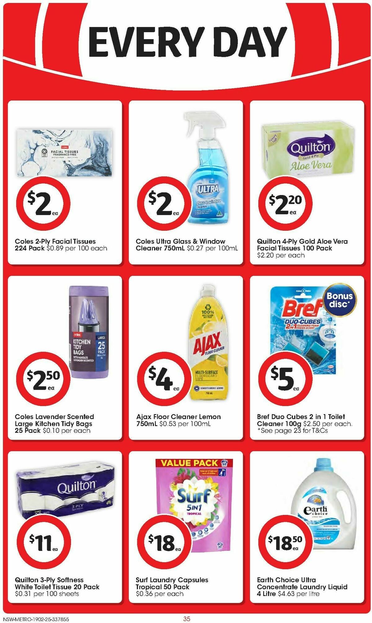 Coles Catalogues from 19 February