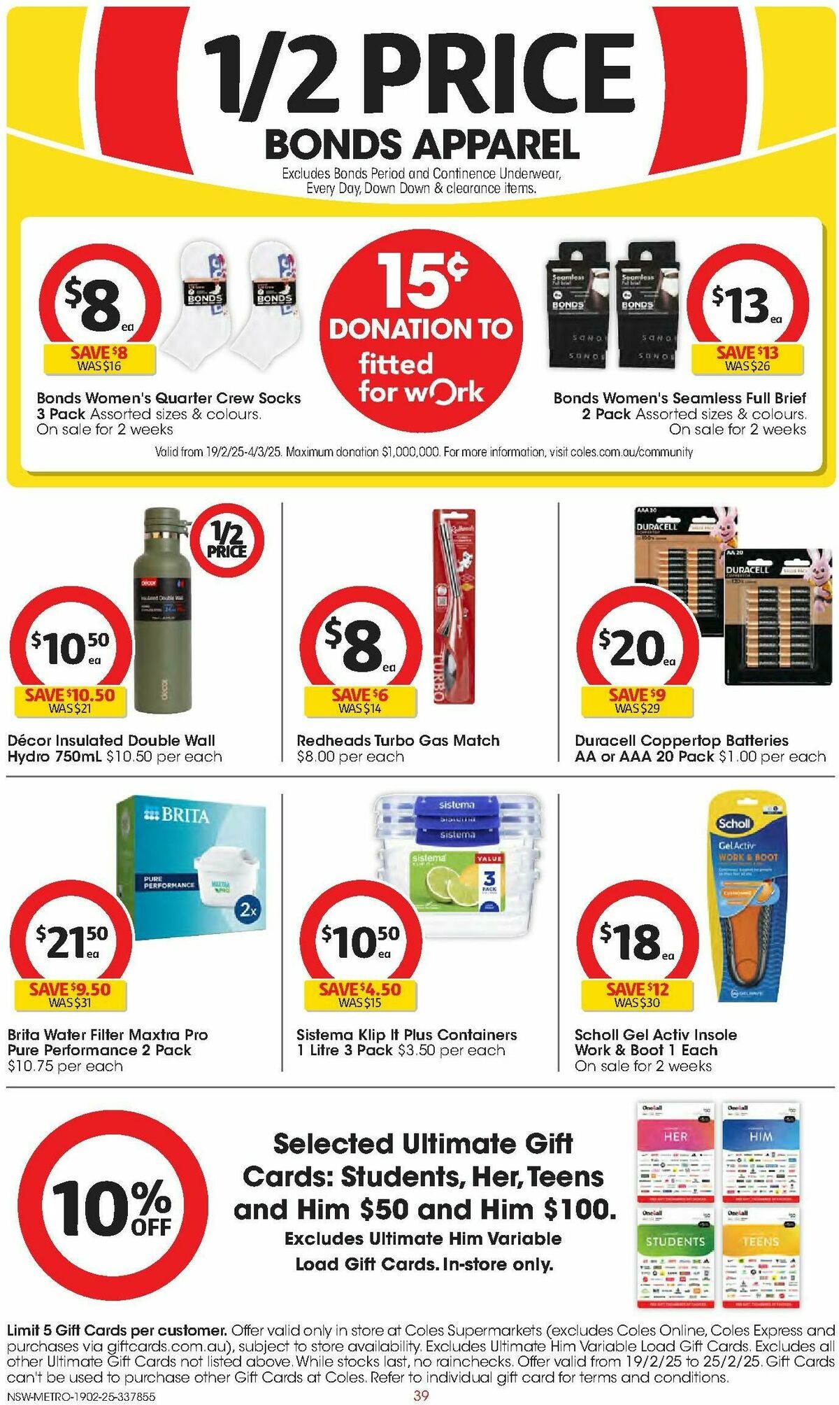 Coles Catalogues from 19 February