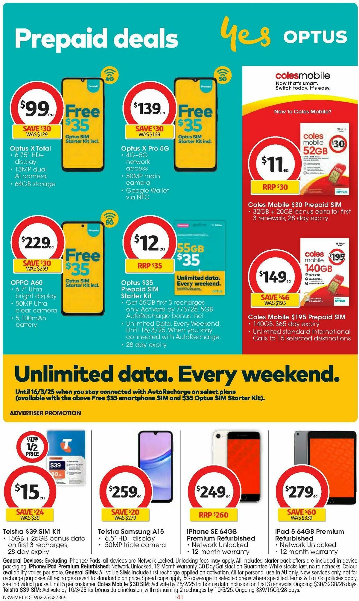 Coles Catalogues from 19 February