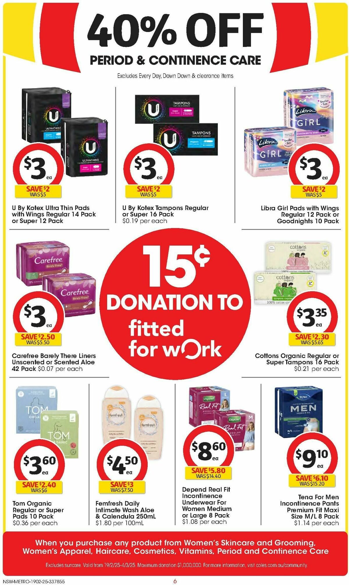 Coles Catalogues from 19 February