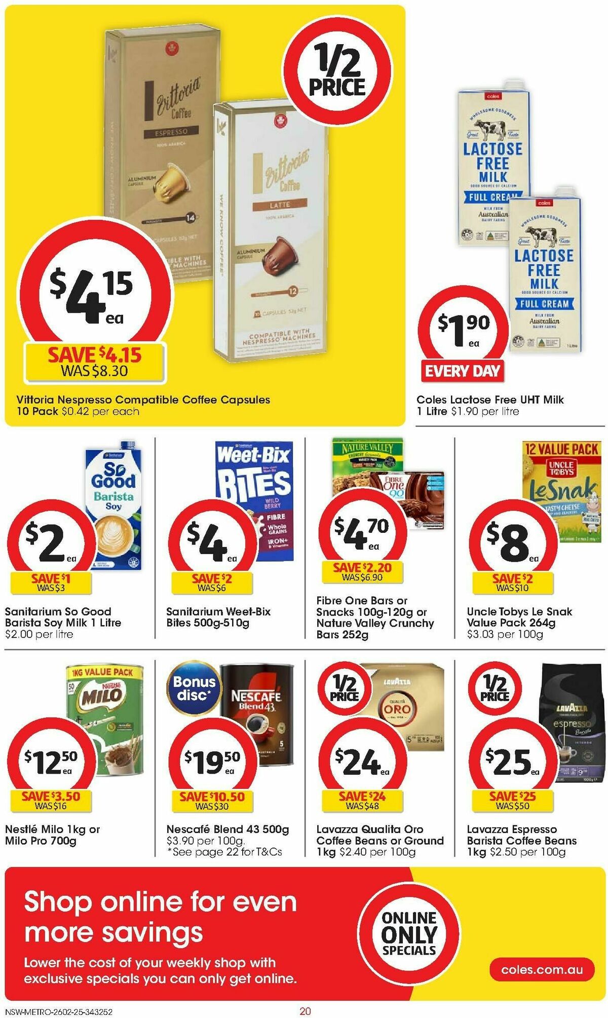 Coles Catalogues from 26 February