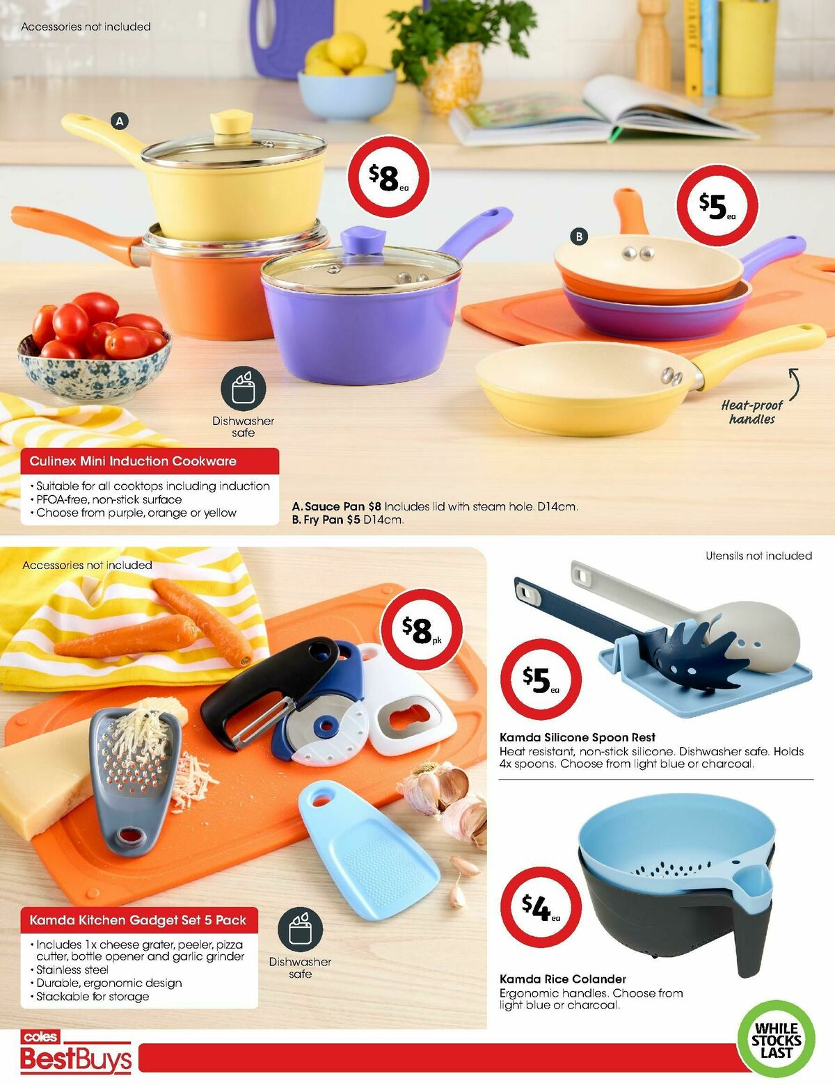 Coles Best Buys - Live Your Best Kitchen Life Catalogues from 28 February