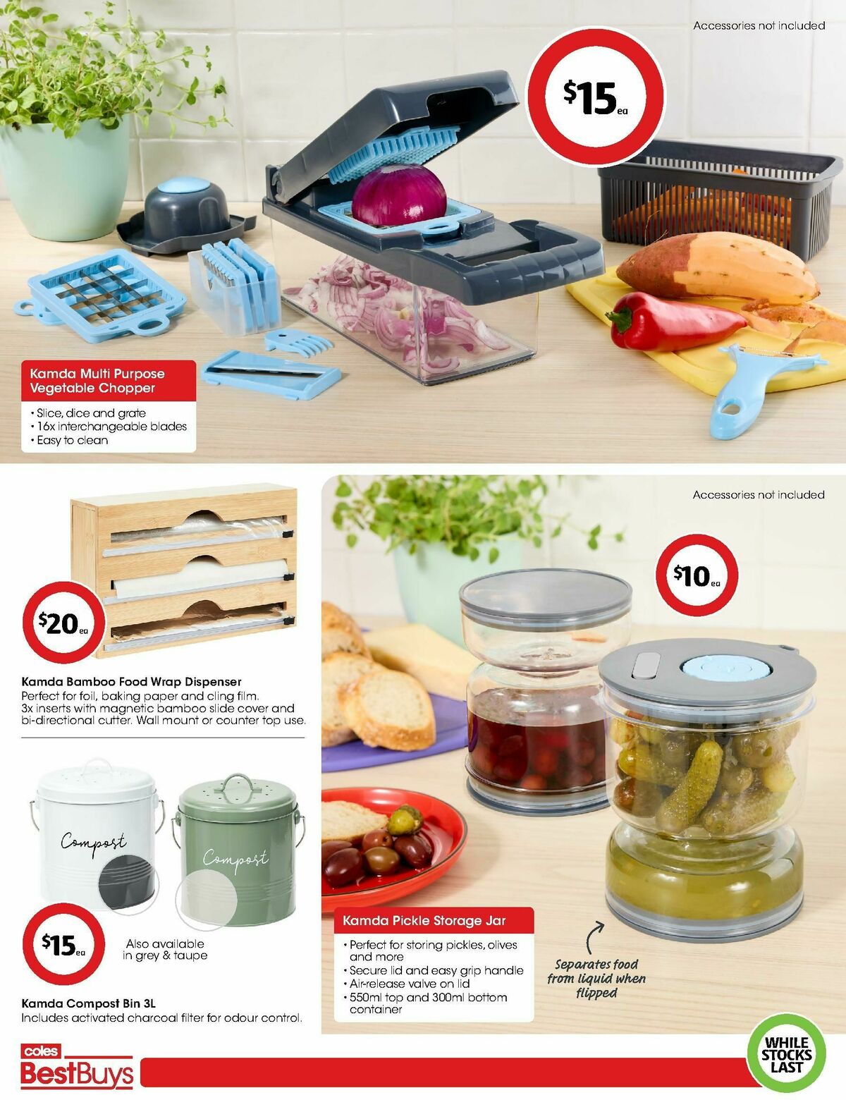 Coles Best Buys - Live Your Best Kitchen Life Catalogues from 28 February