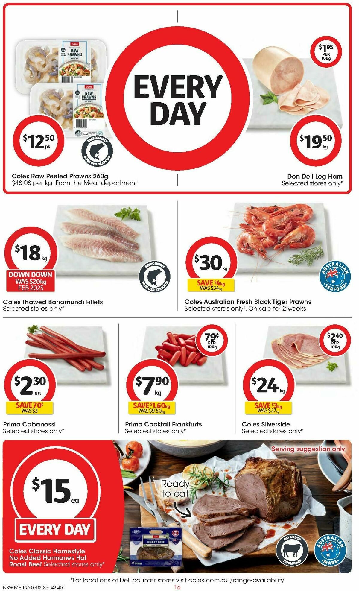 Coles Catalogues from 5 March