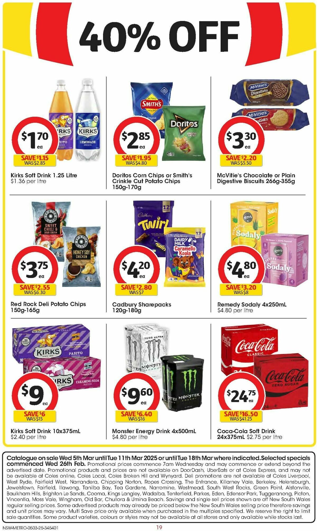 Coles Catalogues from 5 March