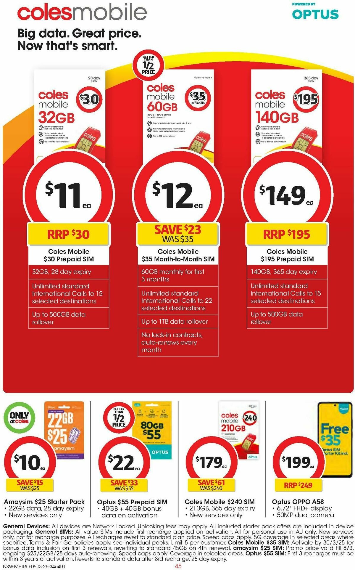 Coles Catalogues from 5 March