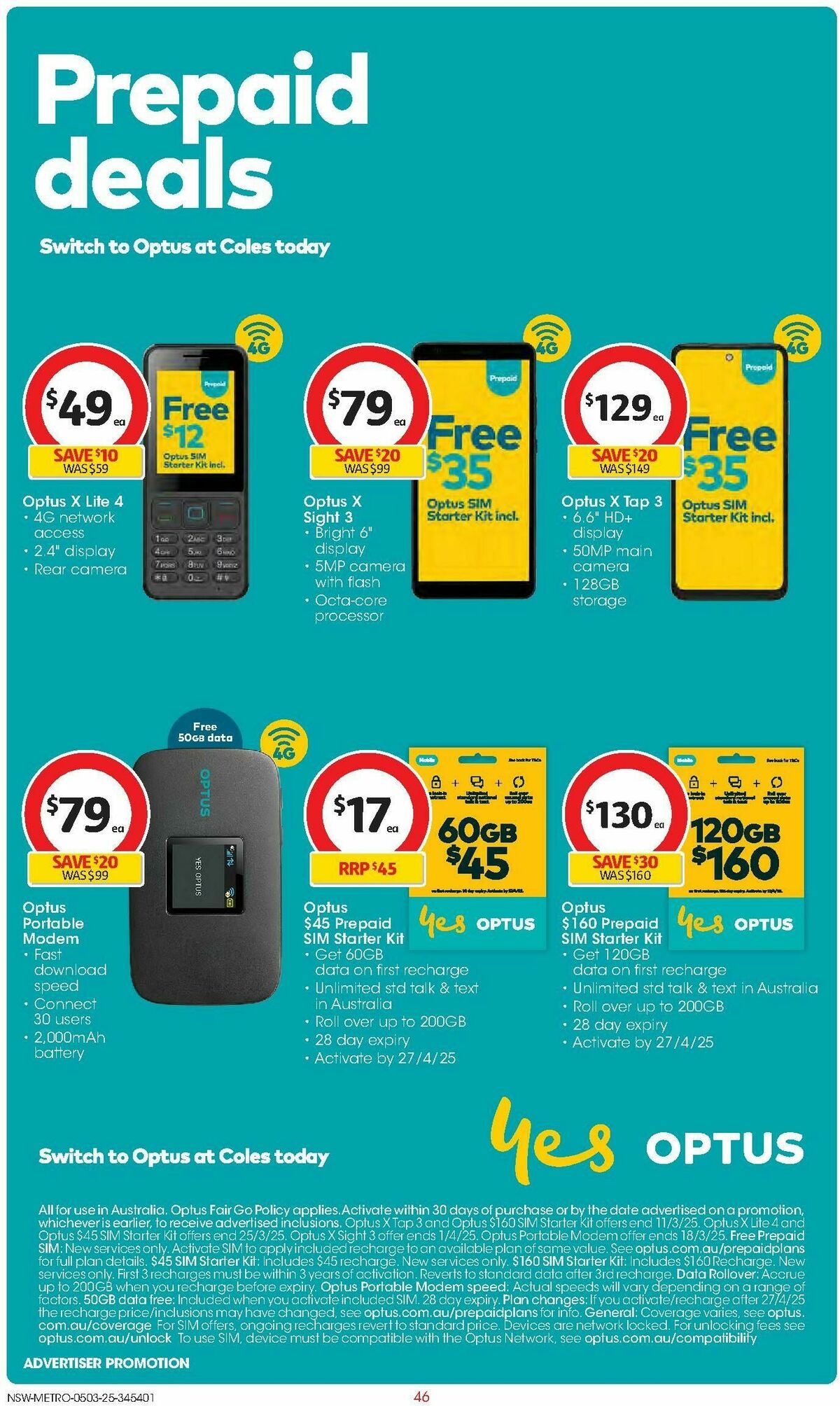 Coles Catalogues from 5 March