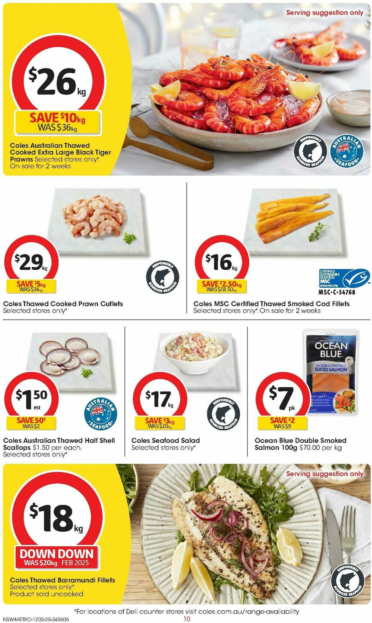 Coles Catalogues from 12 March