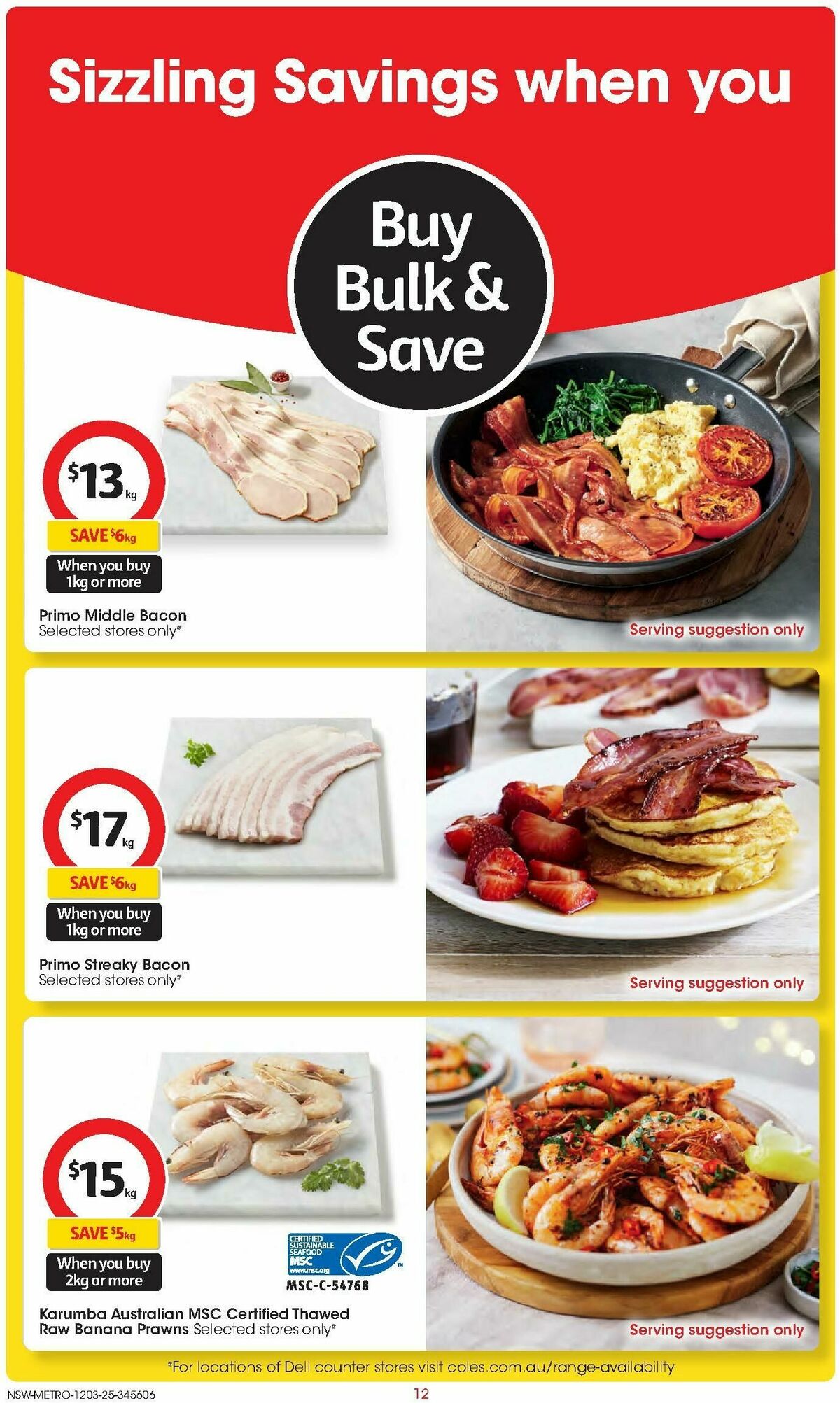 Coles Catalogues from 12 March