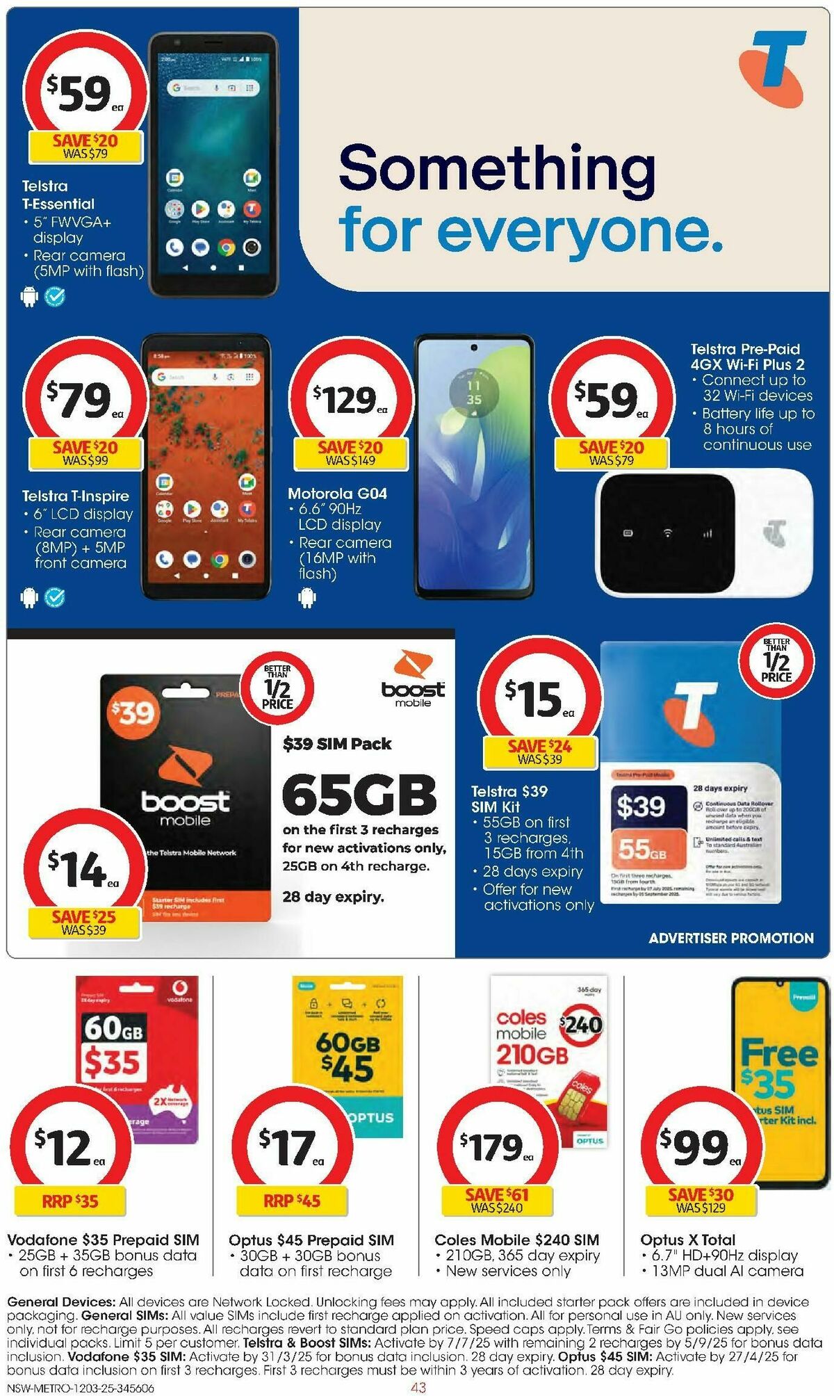 Coles Catalogues from 12 March