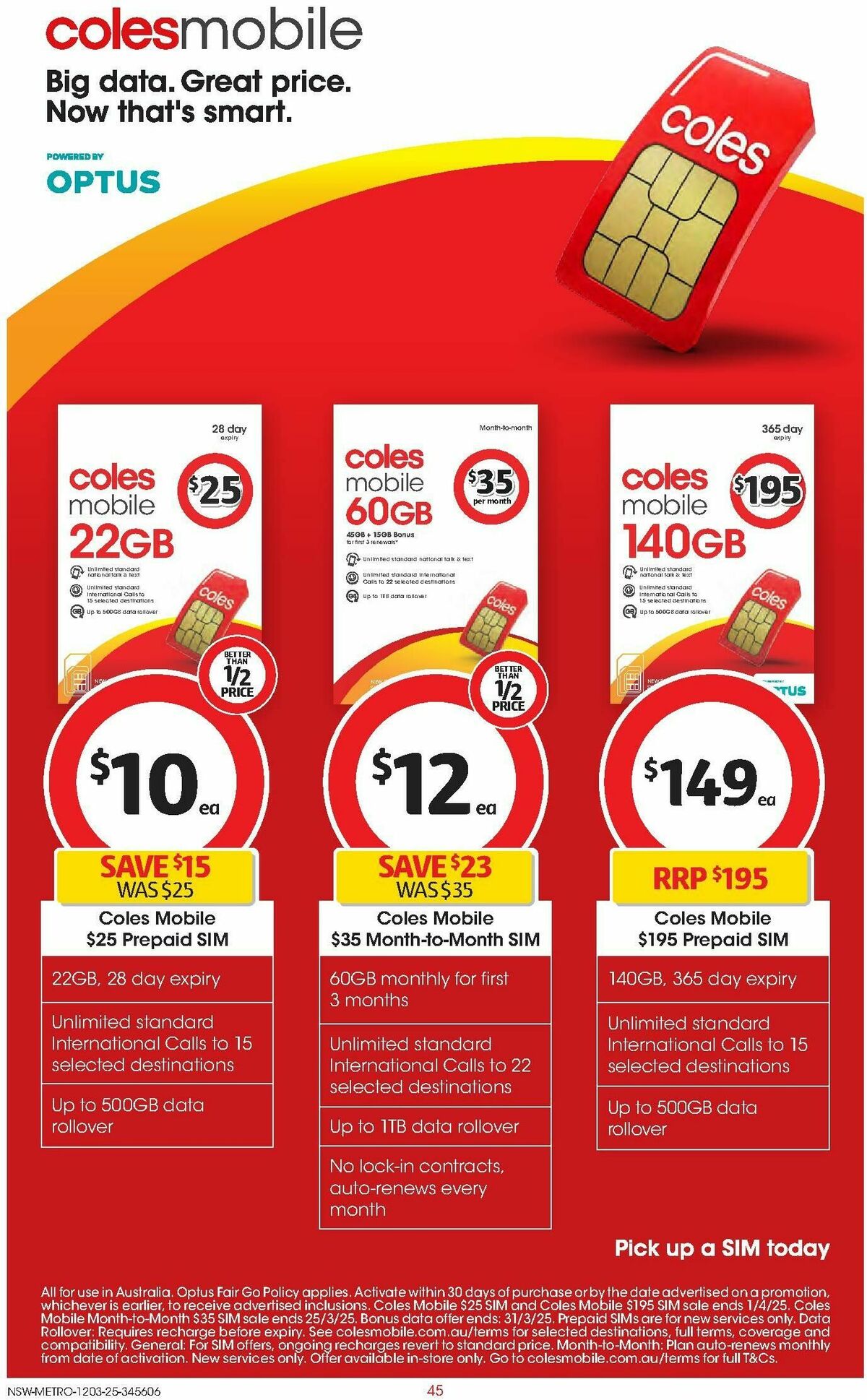 Coles Catalogues from 12 March