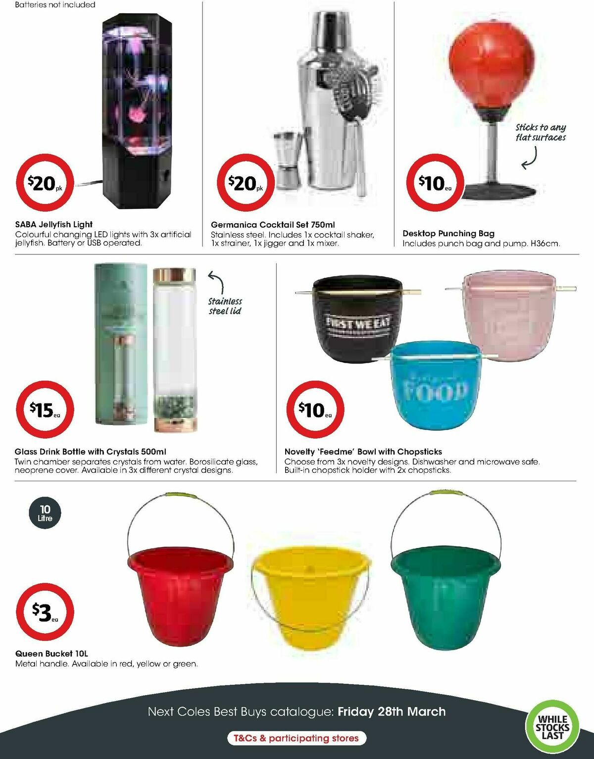 Coles Best Buys - Home Entertainment Catalogues from 14 March