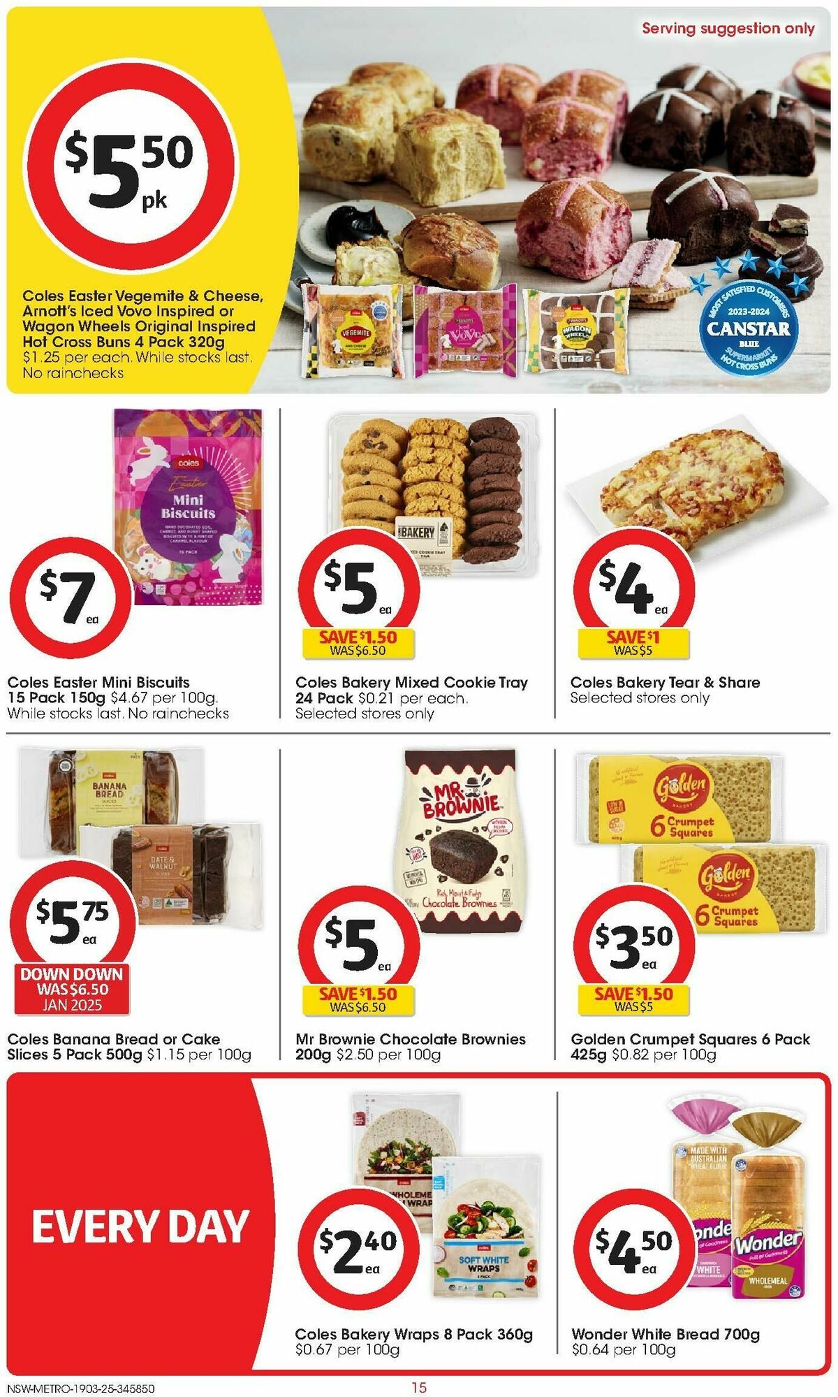 Coles Catalogues from 19 March