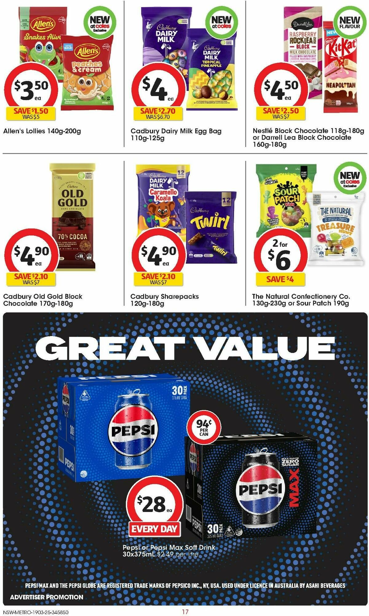 Coles Catalogues from 19 March