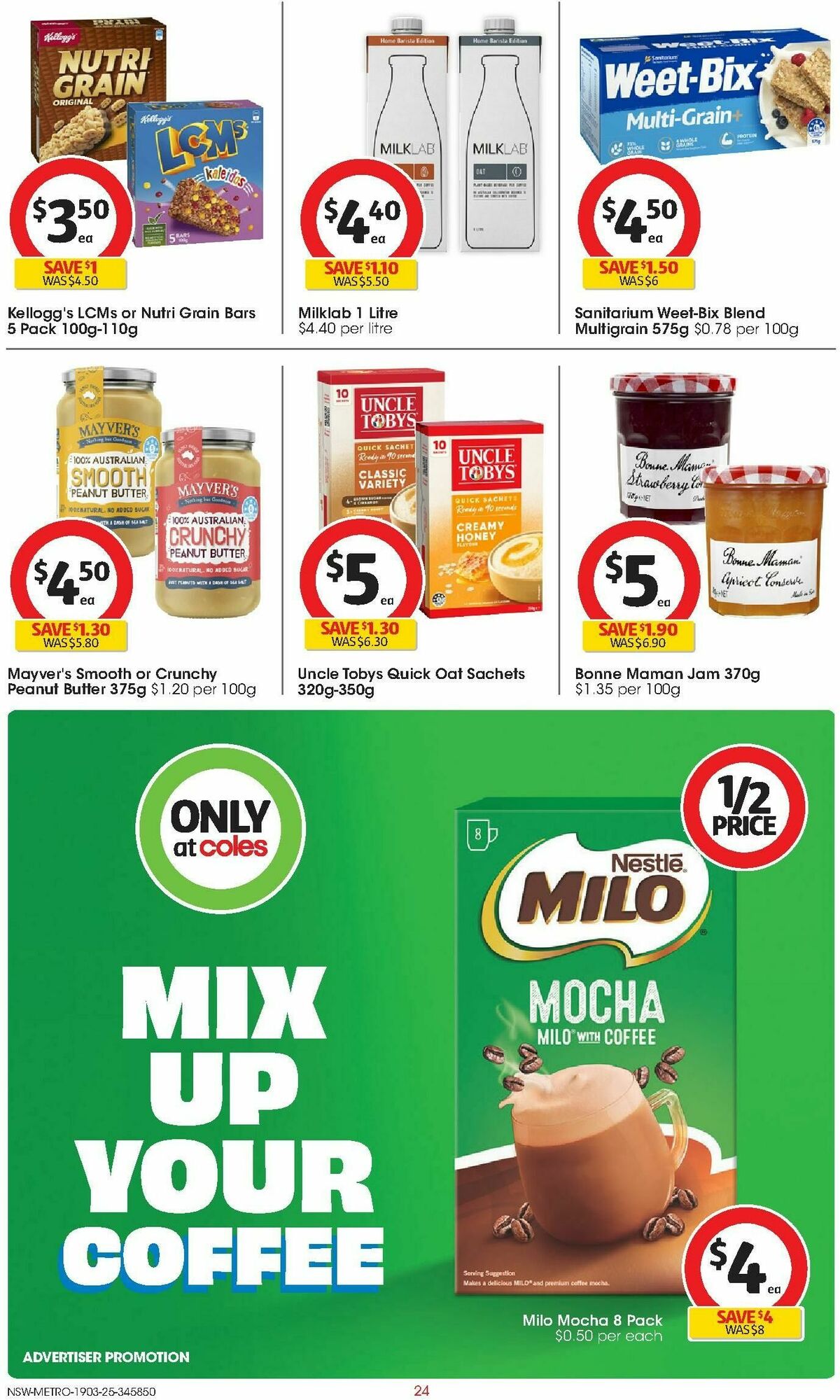Coles Catalogues from 19 March