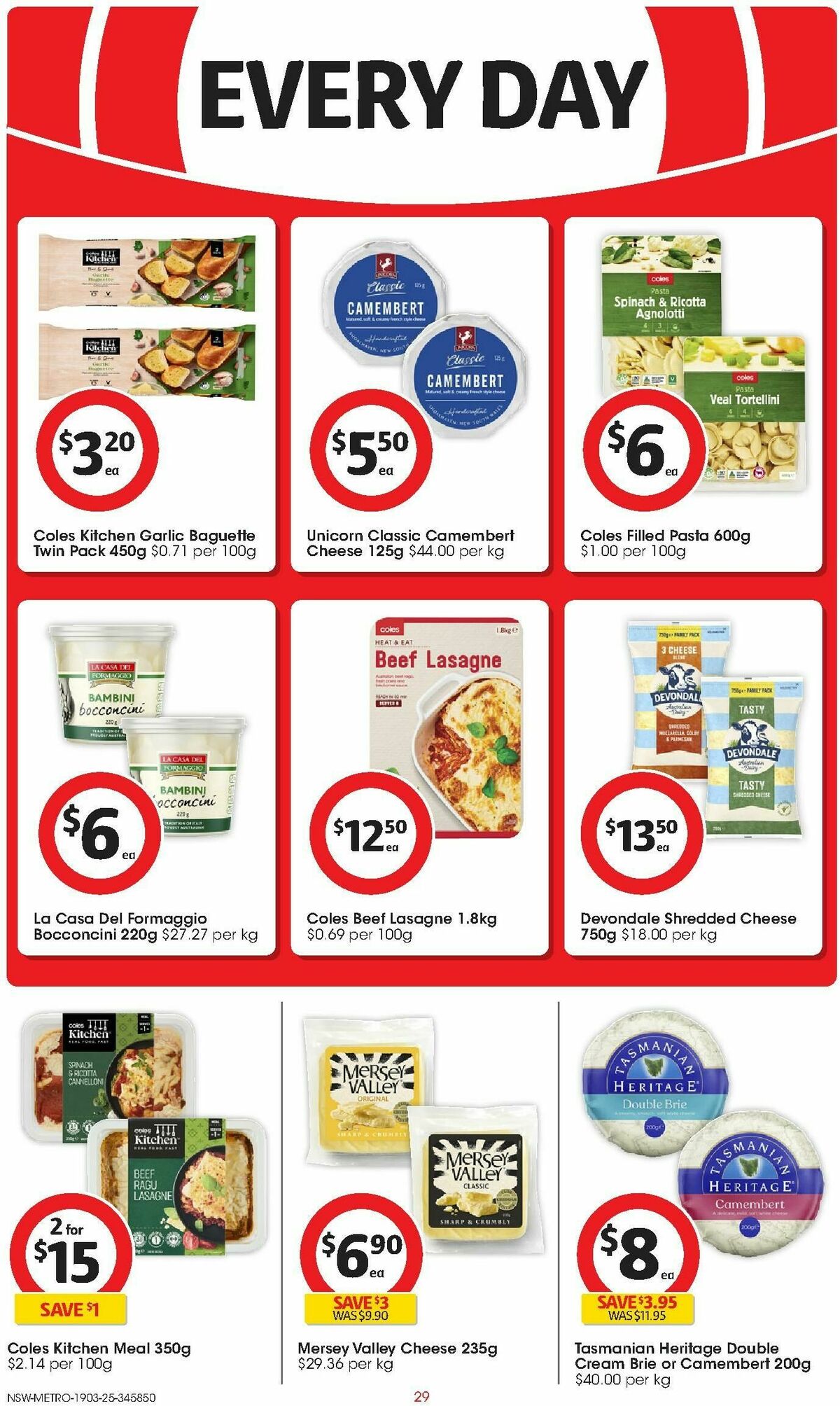 Coles Catalogues from 19 March