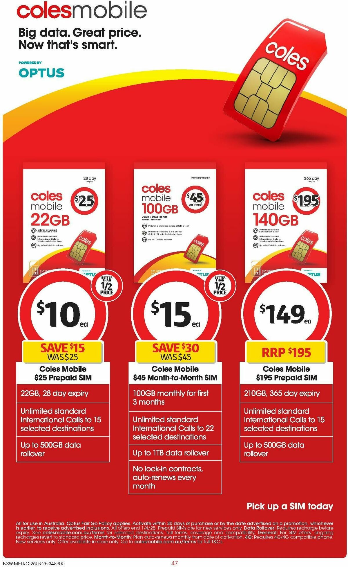 Coles Catalogues from 26 March